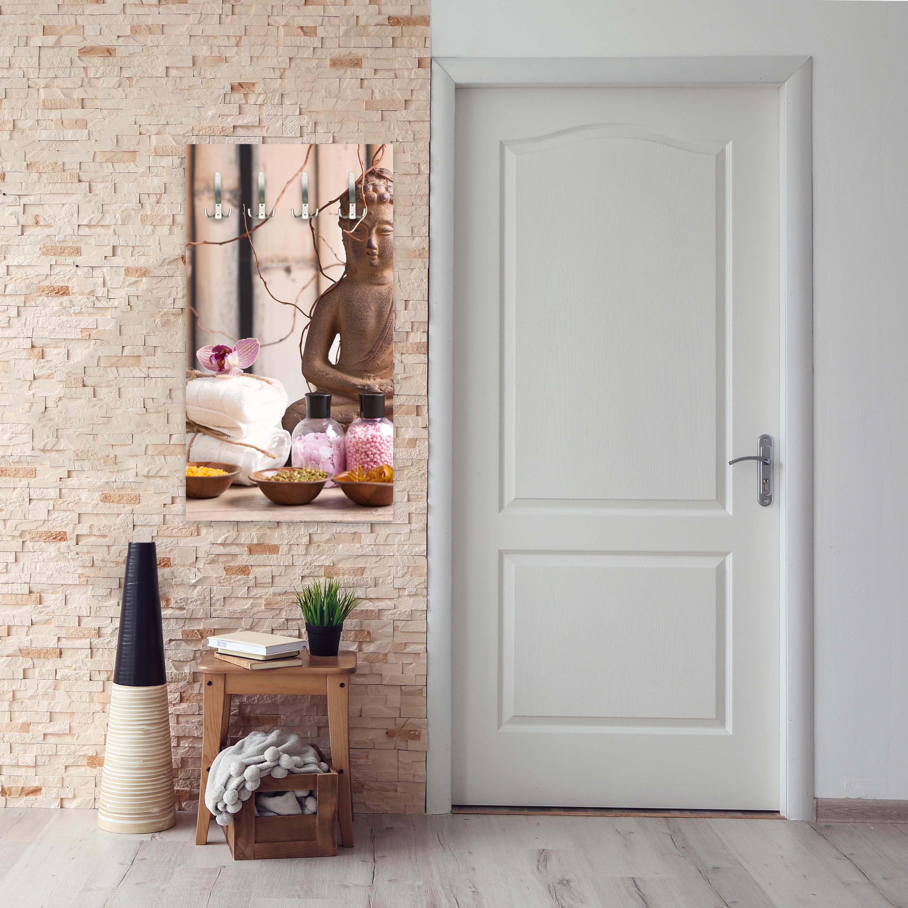 Garderobe Buddha in der Meditation M0960 entdecken - Bild 5 Garderobe Buddha in der Meditation M0960 entdecken - Bild 5