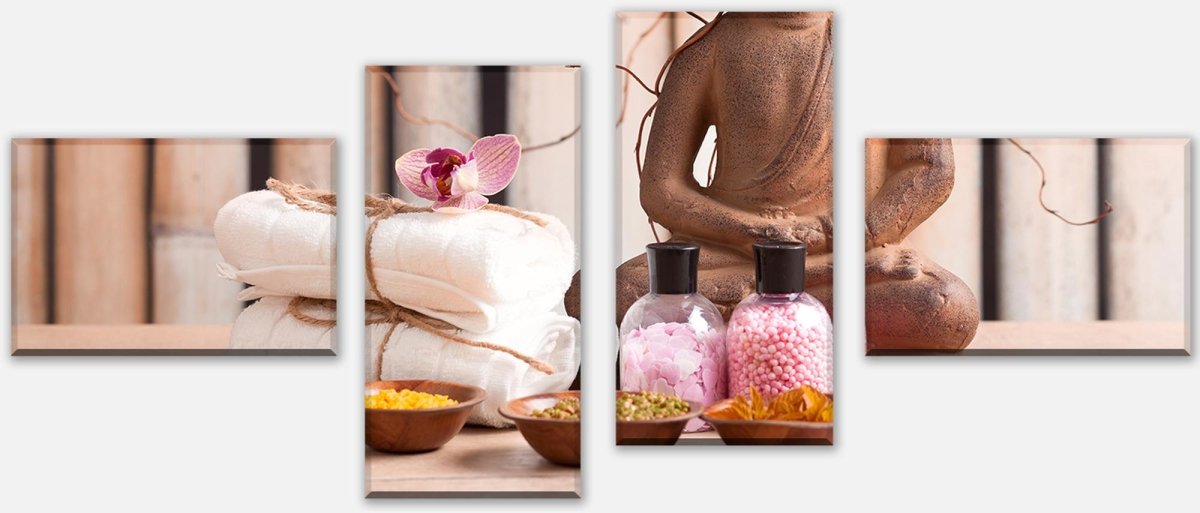 Leinwandbild Mehrteiler Buddha in der Meditation M0960 Leinwandbild Mehrteiler Buddha in der Meditation M0960