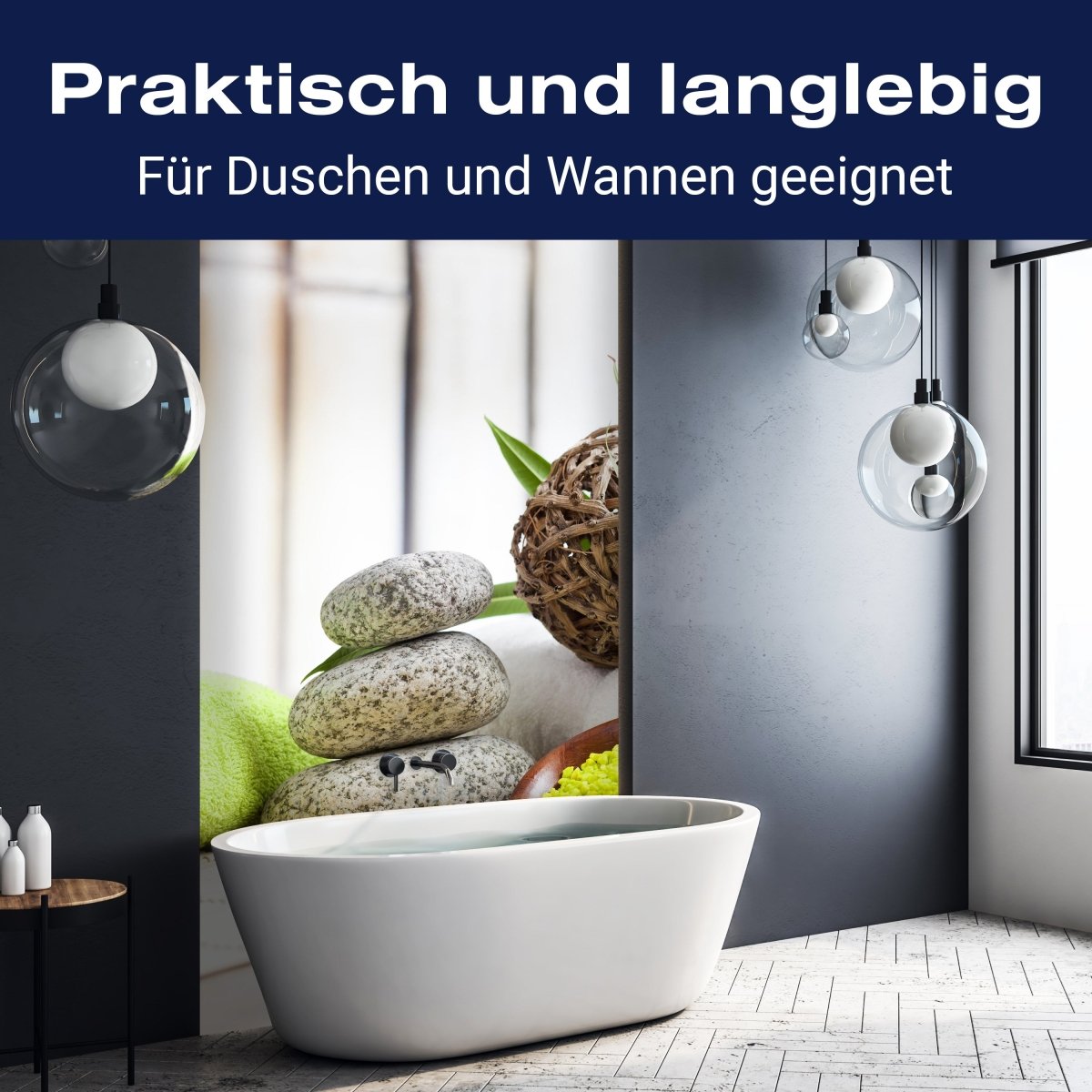 Duschwand Handtücher und Salz, Sauna M0961 entdecken - Bild 3 Duschwand Handtücher und Salz, Sauna M0961 entdecken - Bild 3