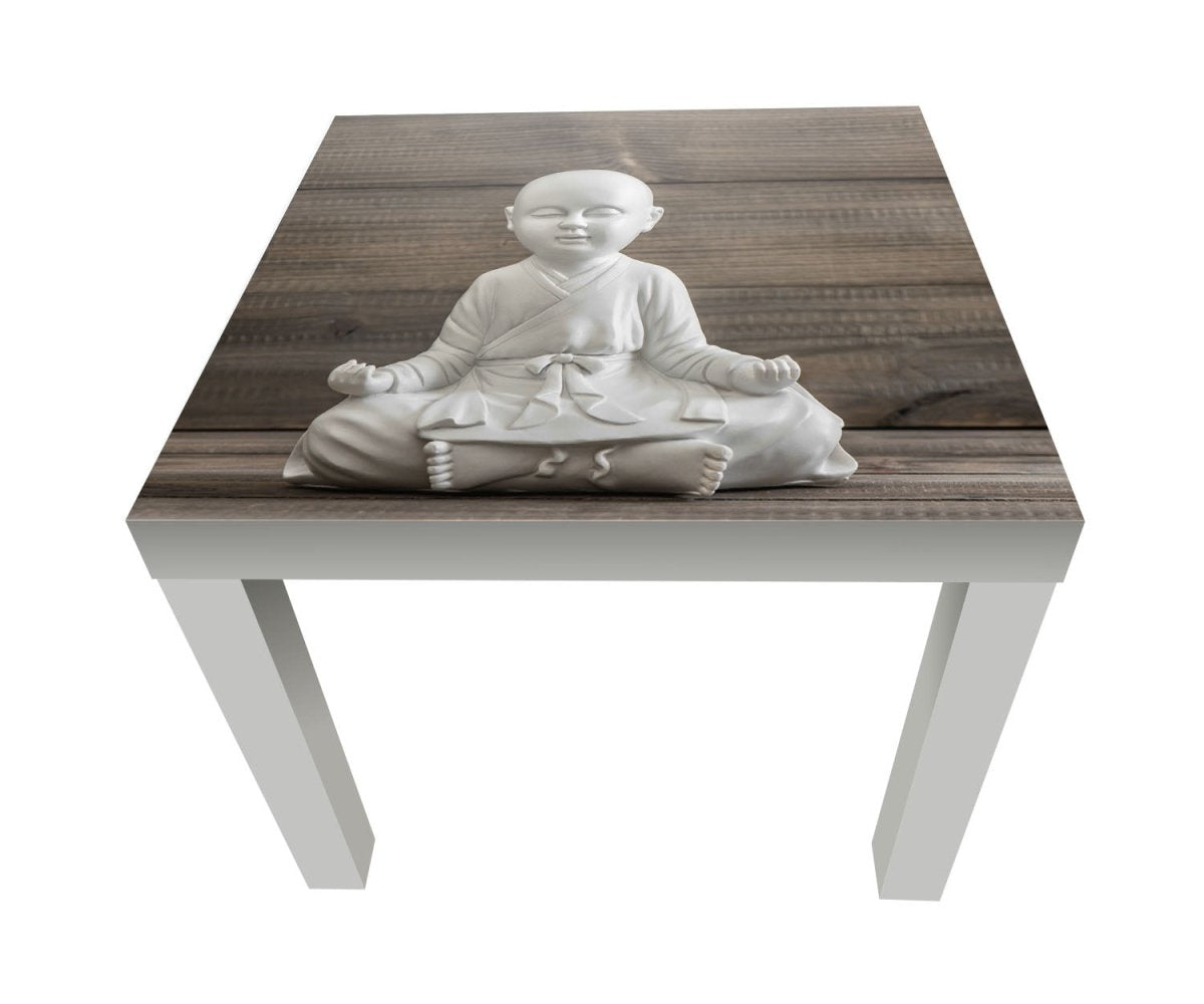 Beistelltisch Weiß sitzender Buddha M0974 entdecken - Bild 1 Beistelltisch Weiß sitzender Buddha M0974 entdecken - Bild 1
