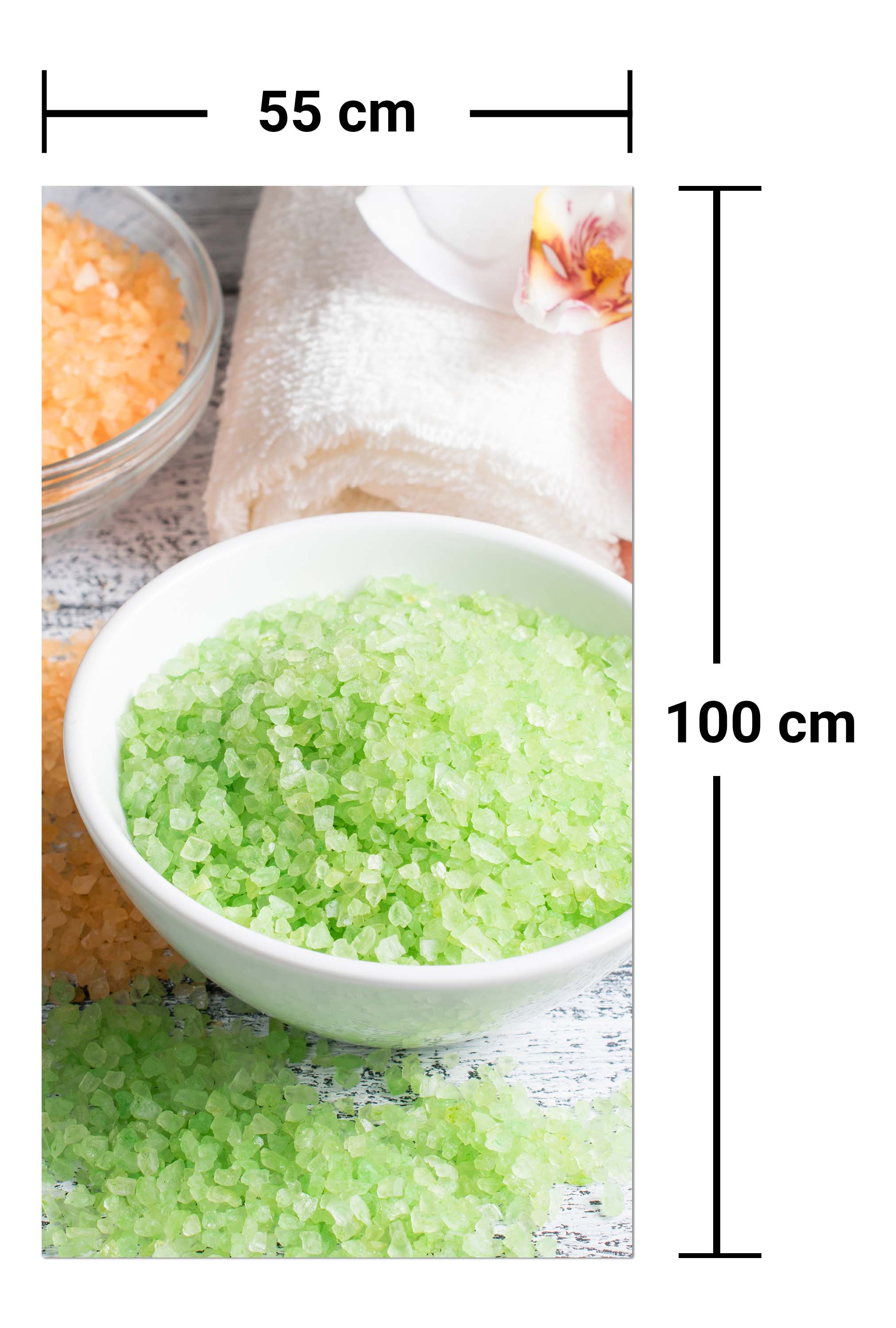 Garderobe Spa-Salon mit Salz und Handtücher M0975 entdecken - Bild 7 Garderobe Spa-Salon mit Salz und Handtücher M0975 entdecken - Bild 7