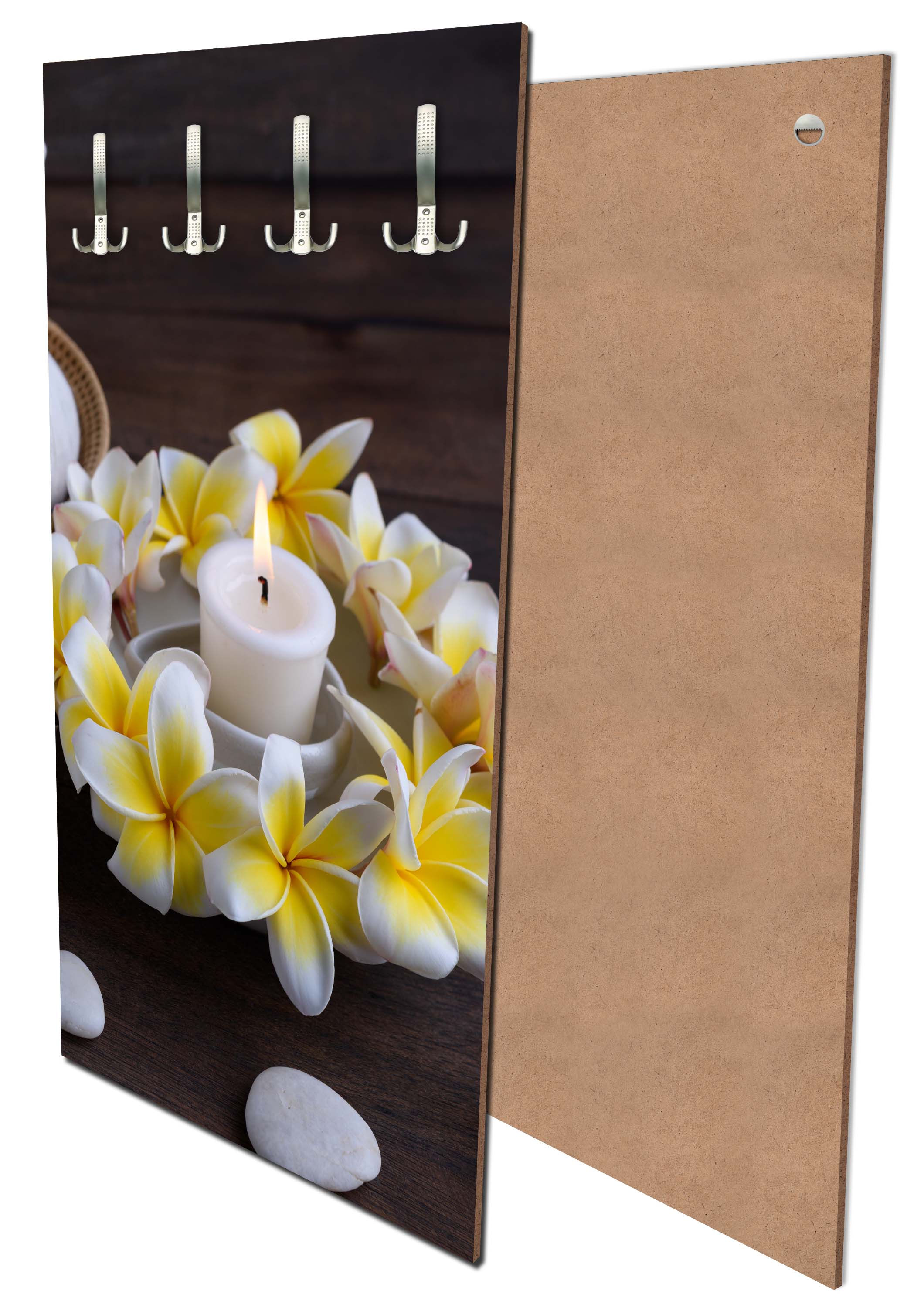 Garderobe Frangipani Blumen - Spa und Wellness M0977 entdecken - Bild 1 Garderobe Frangipani Blumen - Spa und Wellness M0977 entdecken - Bild 1