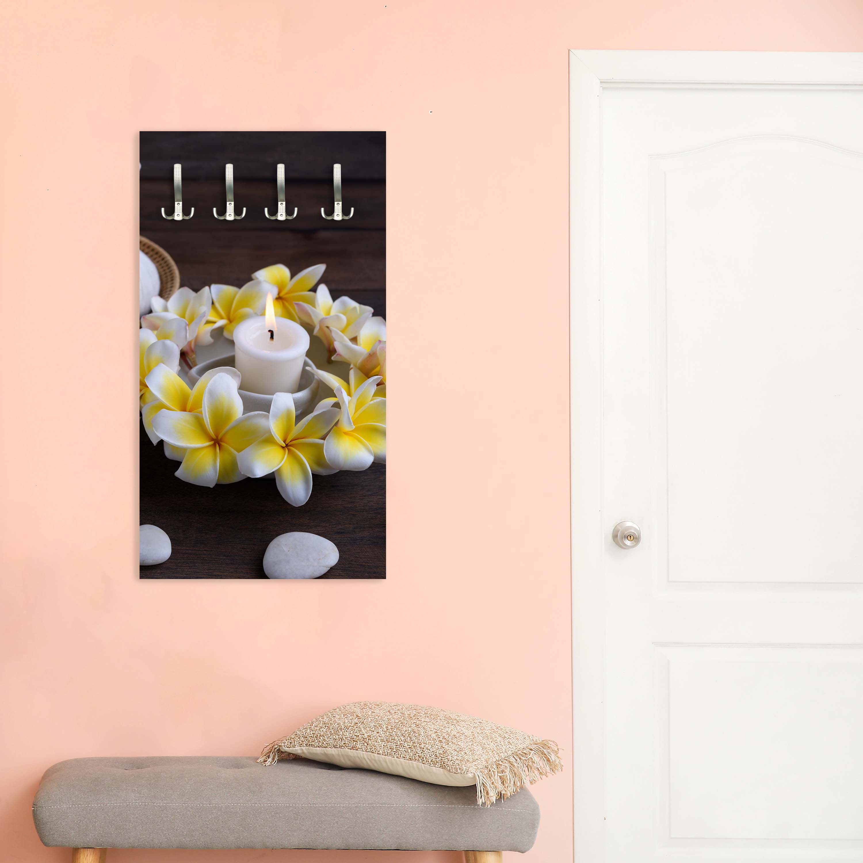 Garderobe Frangipani Blumen - Spa und Wellness M0977 entdecken - Bild 2 Garderobe Frangipani Blumen - Spa und Wellness M0977 entdecken - Bild 2