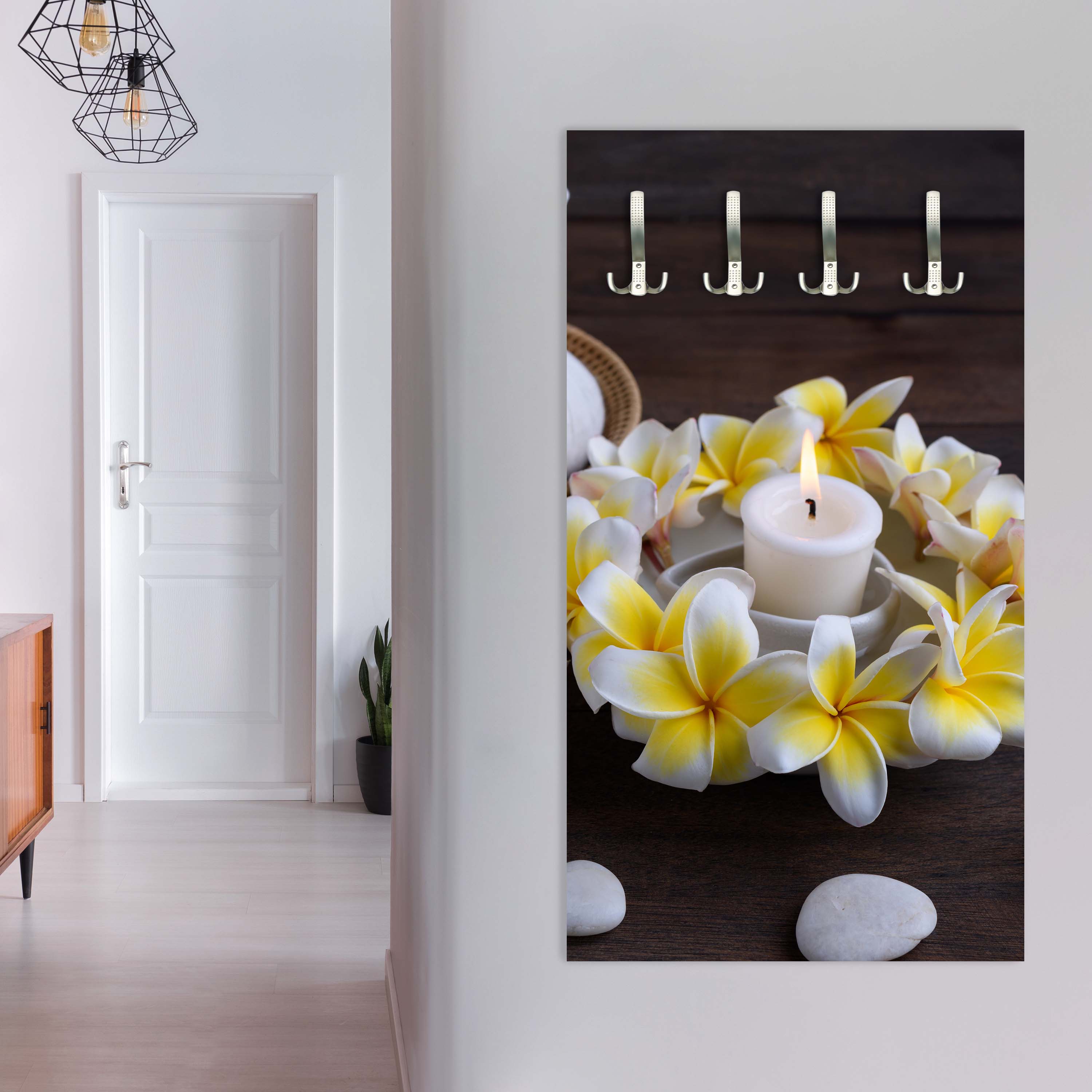 Garderobe Frangipani Blumen - Spa und Wellness M0977 entdecken - Bild 3 Garderobe Frangipani Blumen - Spa und Wellness M0977 entdecken - Bild 3