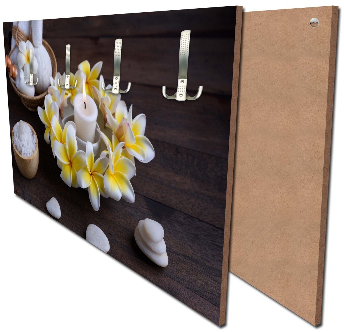 Garderobe Frangipani Blumen - Spa und Wellness M0977 Garderobe Frangipani Blumen - Spa und Wellness M0977