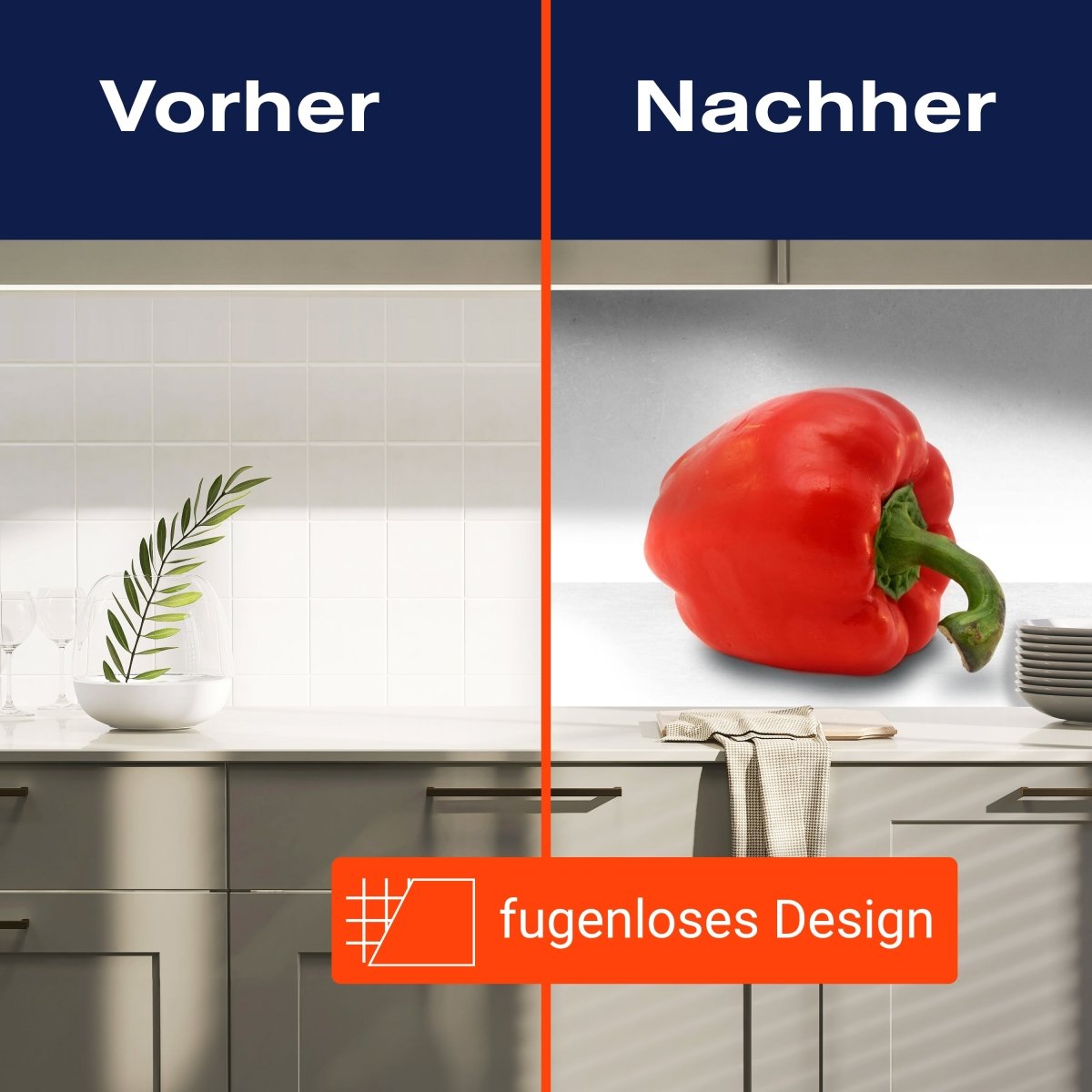 Küchenrückwand Rote Paprikas M0979 entdecken - Bild 9 Küchenrückwand Rote Paprikas M0979 entdecken - Bild 9