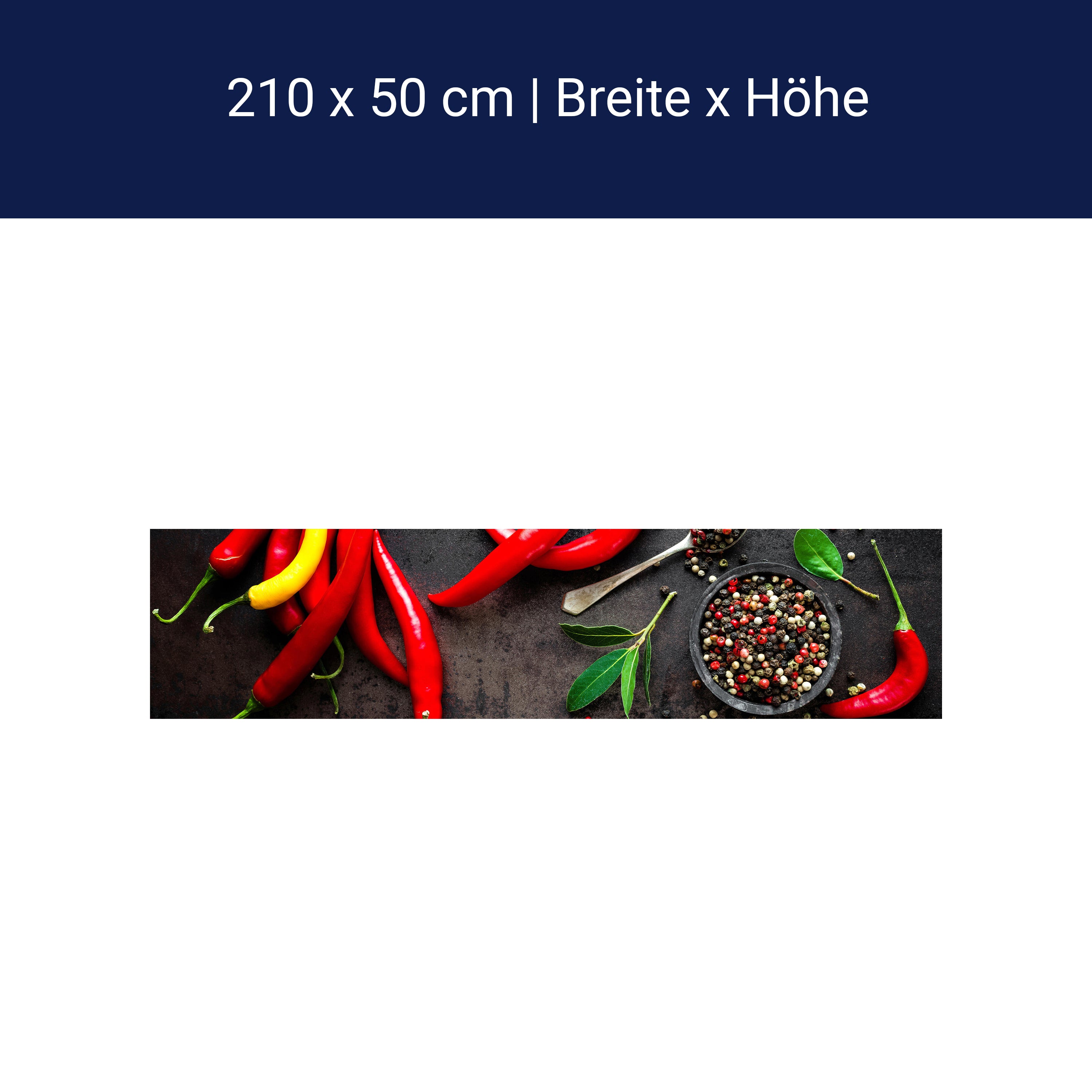 Küchenrückwand Chili-Pfeffer M0983 Küchenrückwand Chili-Pfeffer M0983