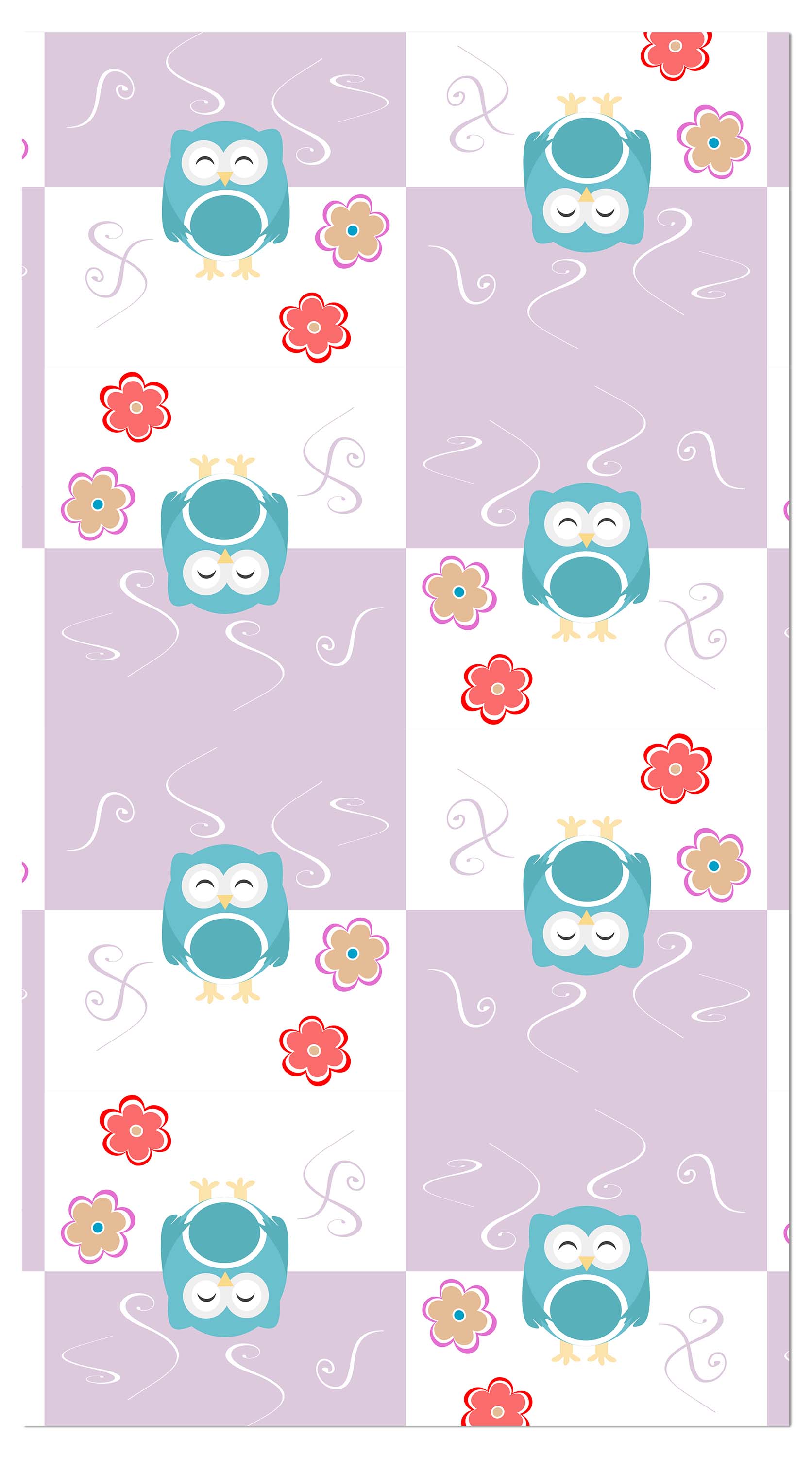 Garderobe Eulen-Muster M0985 entdecken - Bild 4 Garderobe Eulen-Muster M0985 entdecken - Bild 4