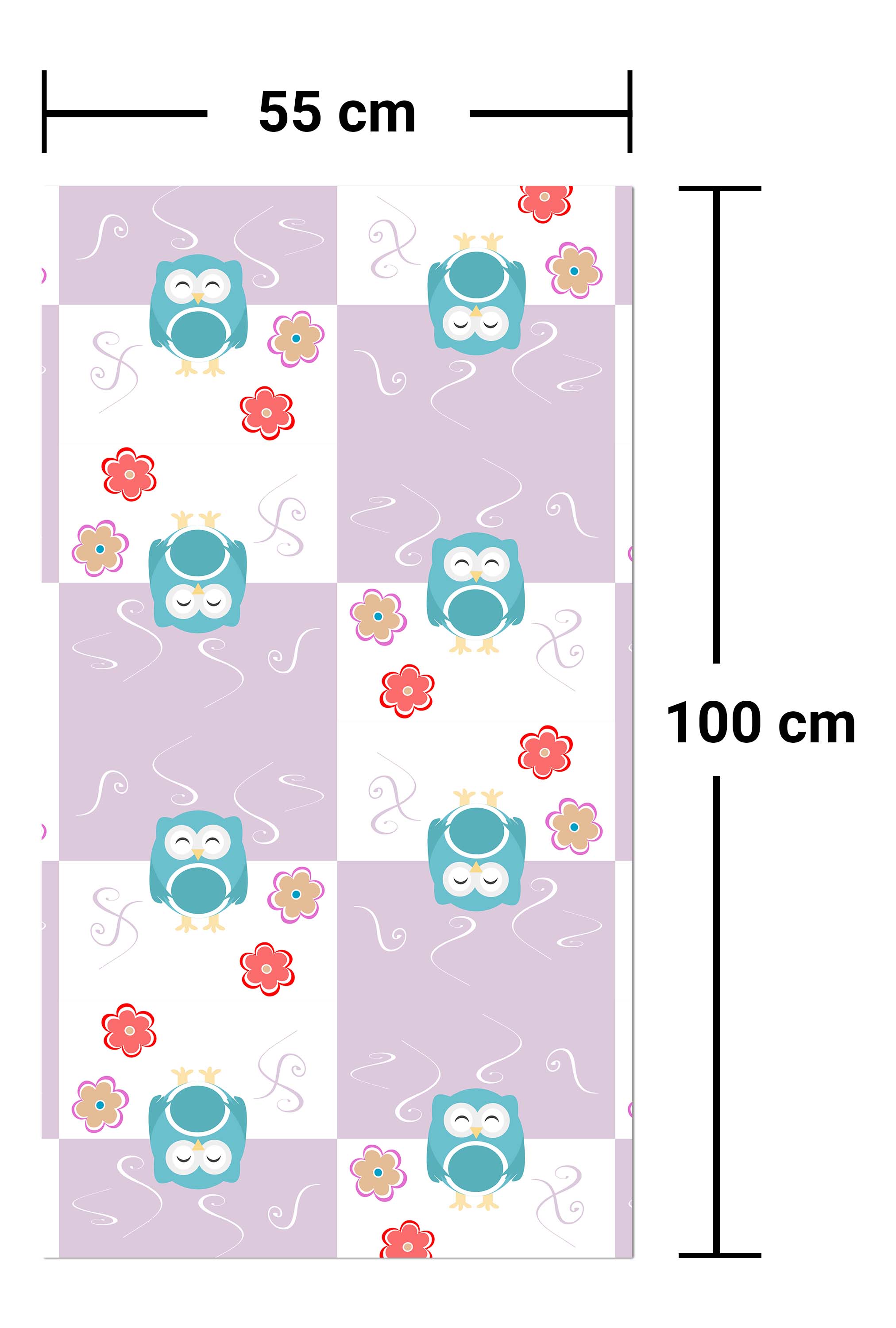 Garderobe Eulen-Muster M0985 entdecken - Bild 7 Garderobe Eulen-Muster M0985 entdecken - Bild 7