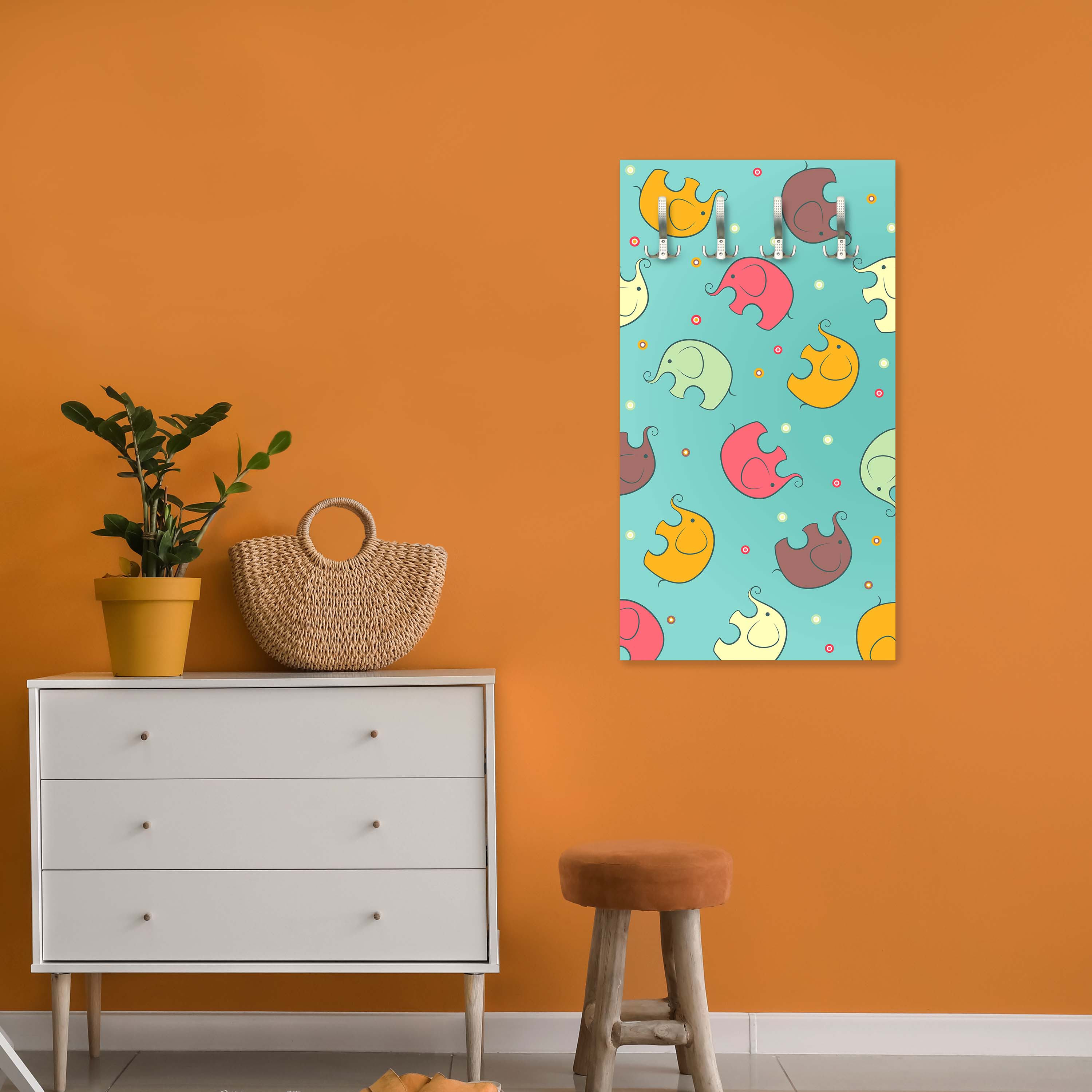 Garderobe Elefant gemusterten Hintergrund M0987 entdecken - Bild 5 Garderobe Elefant gemusterten Hintergrund M0987 entdecken - Bild 5