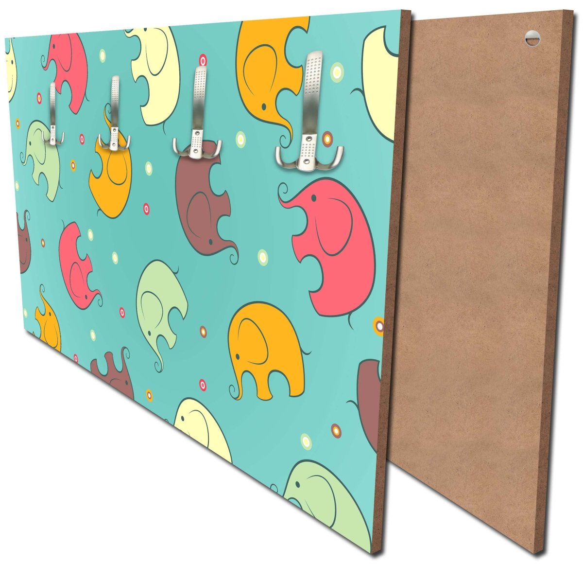 Garderobe Elefant gemusterten Hintergrund M0987 Garderobe Elefant gemusterten Hintergrund M0987