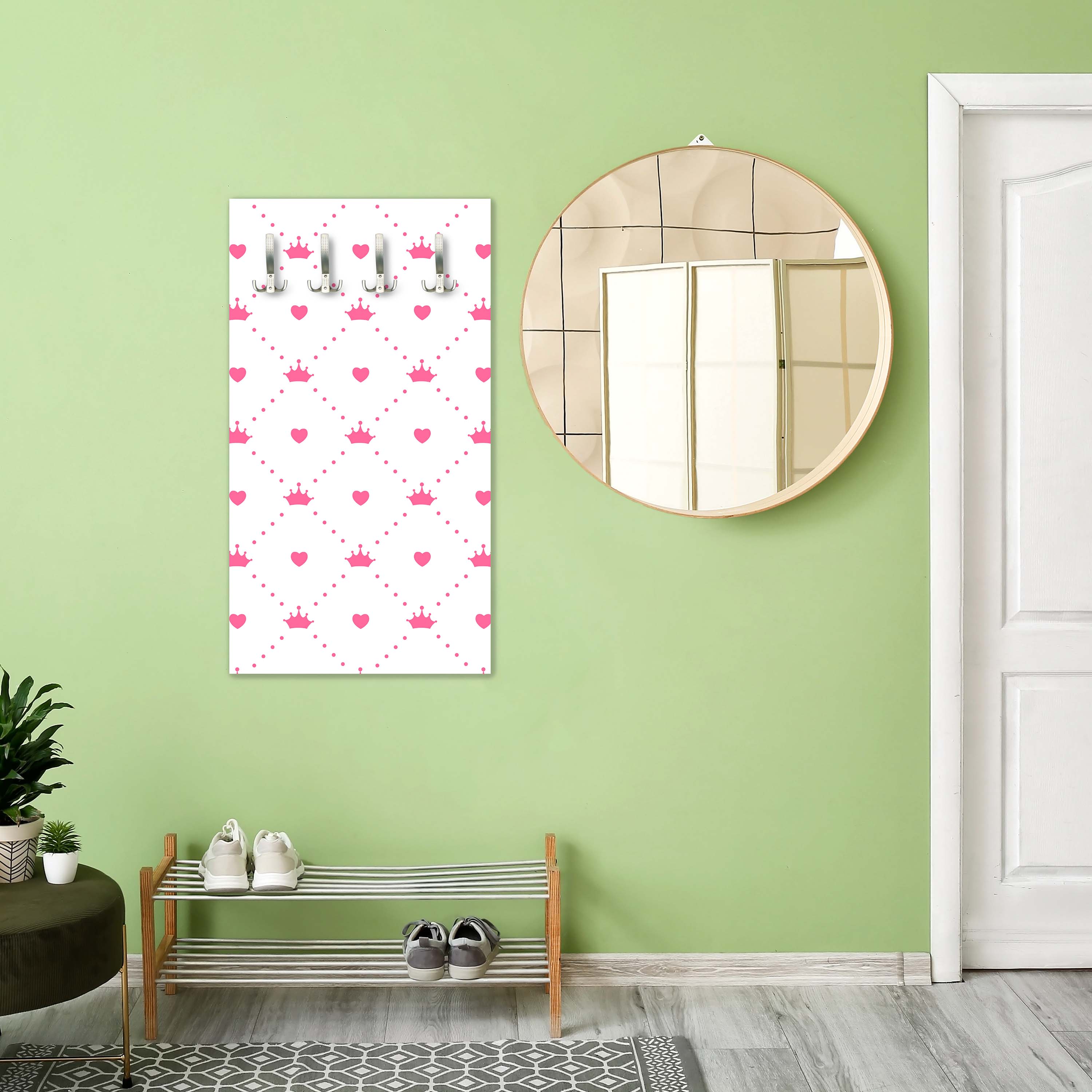 Garderobe Prinzessin - Herz - Krone M0991 entdecken - Bild 5 Garderobe Prinzessin - Herz - Krone M0991 entdecken - Bild 5