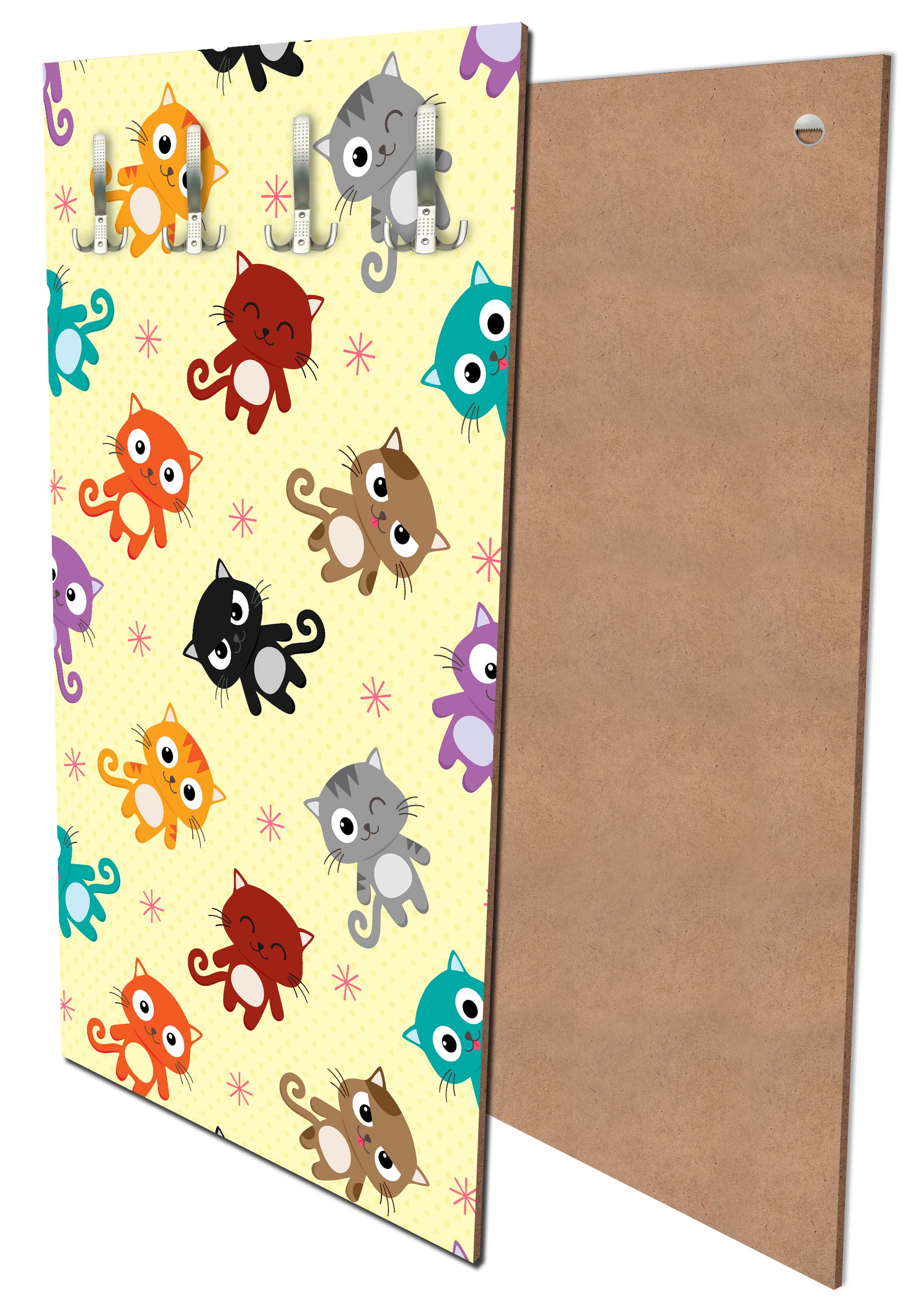 Garderobe süße Kätzchen M0992 entdecken - Bild 1 Garderobe süße Kätzchen M0992 entdecken - Bild 1