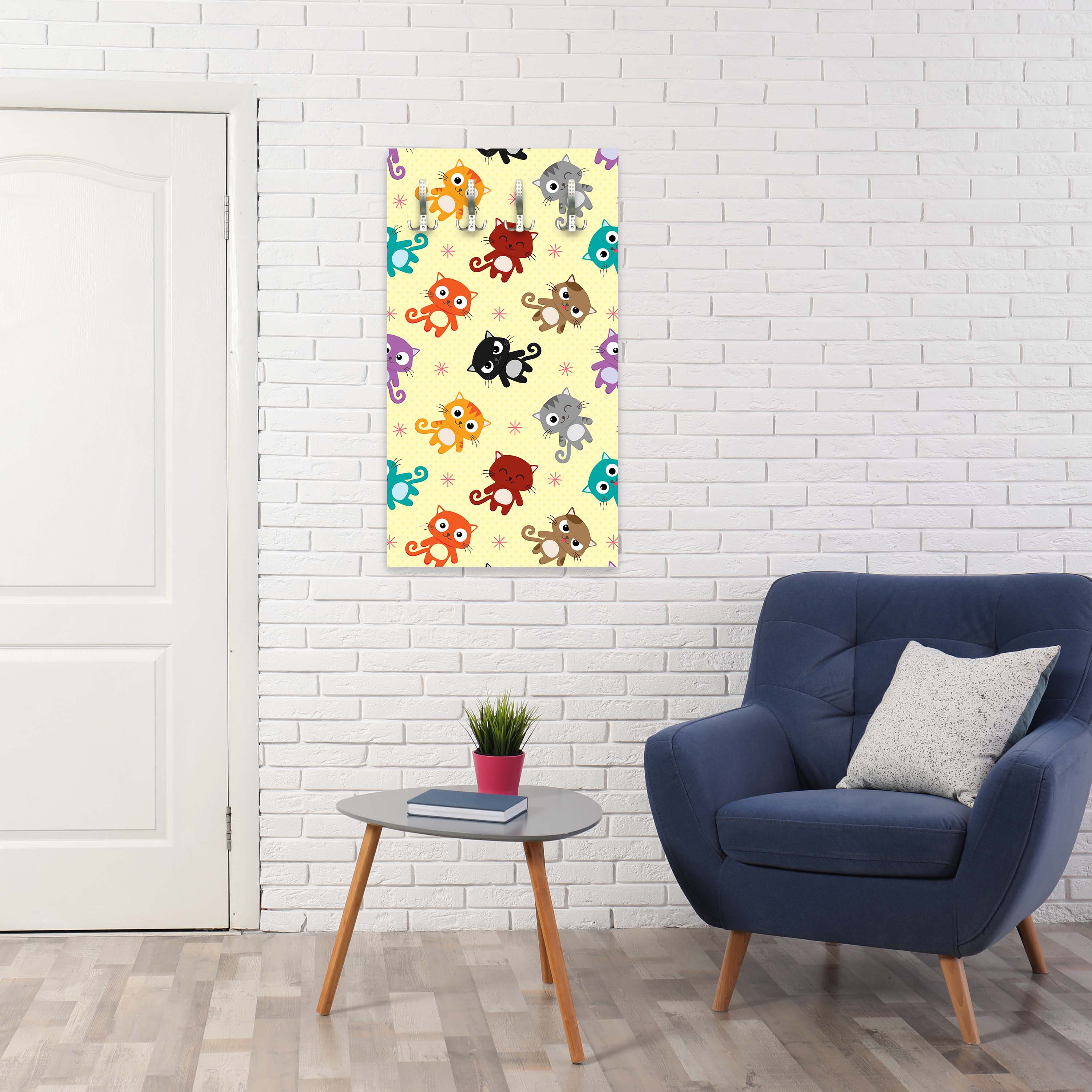 Garderobe süße Kätzchen M0992 entdecken - Bild 6 Garderobe süße Kätzchen M0992 entdecken - Bild 6