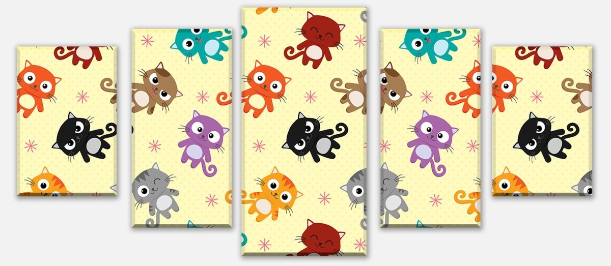 Leinwandbild Mehrteiler süße Kätzchen M0992 entdecken - Bild 1 Leinwandbild Mehrteiler süße Kätzchen M0992 entdecken - Bild 1