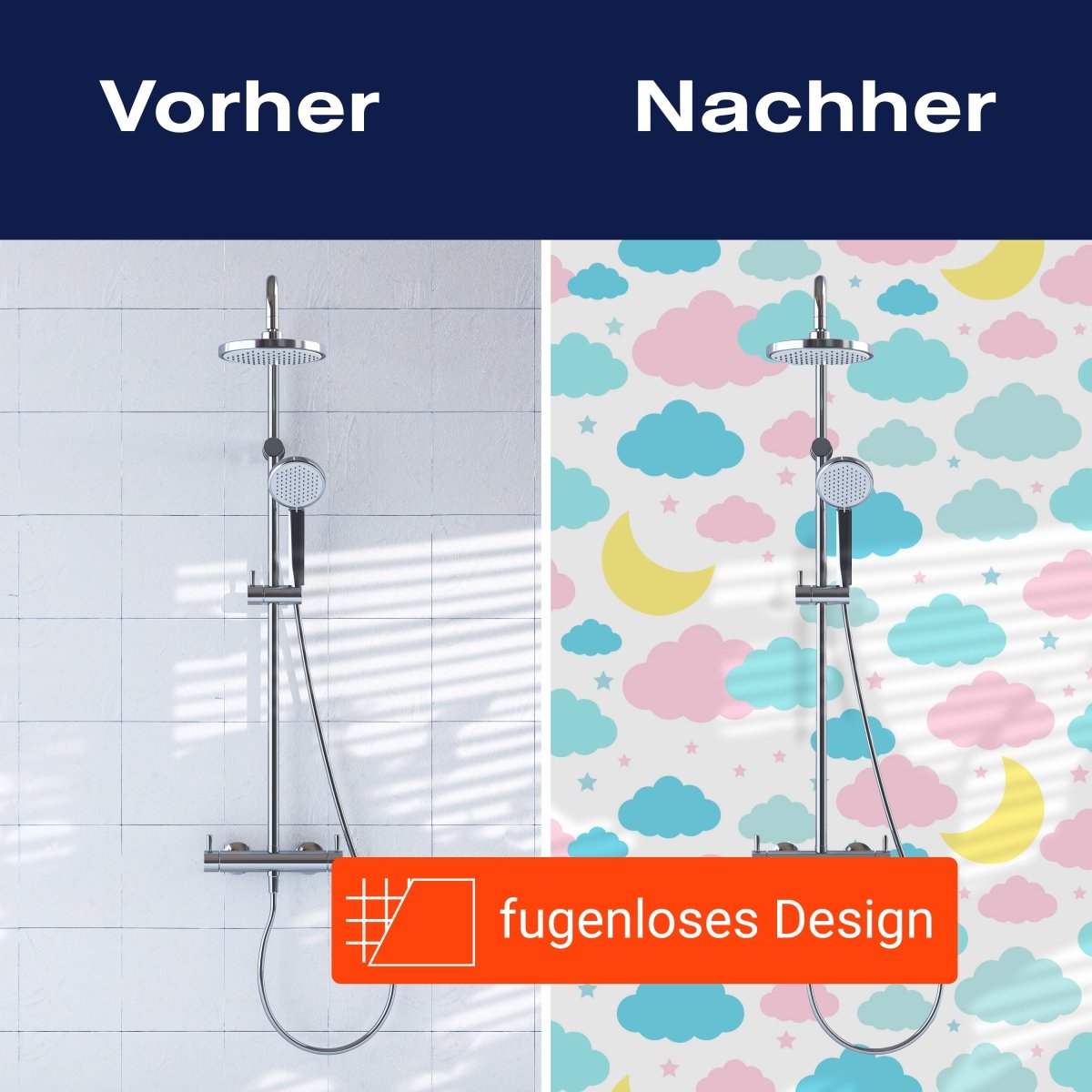 Duschwand Pastellfarbene Nacht M0996 entdecken - Bild 9 Duschwand Pastellfarbene Nacht M0996 entdecken - Bild 9