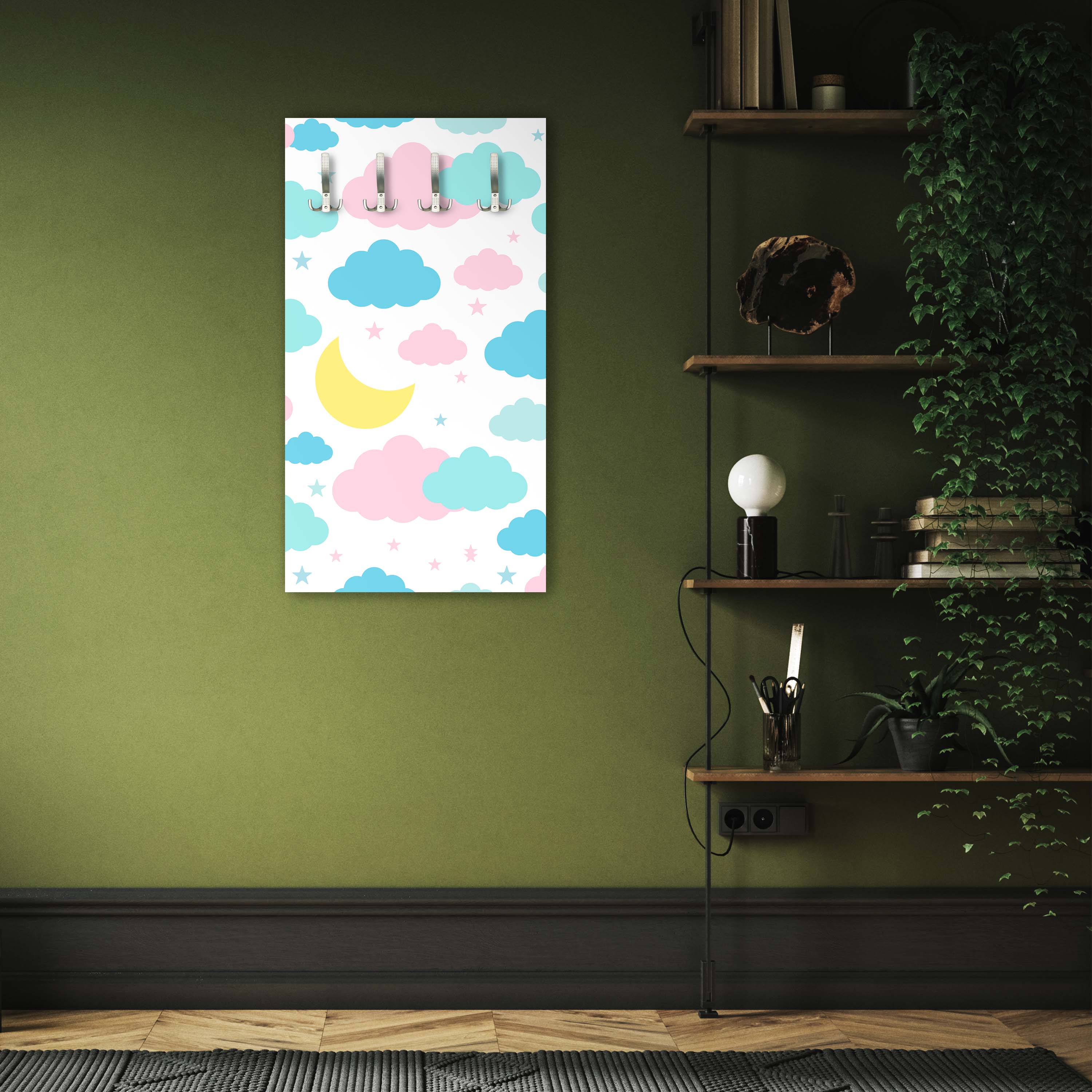 Garderobe Pastellfarbene Nacht M0996 entdecken - Bild 2 Garderobe Pastellfarbene Nacht M0996 entdecken - Bild 2