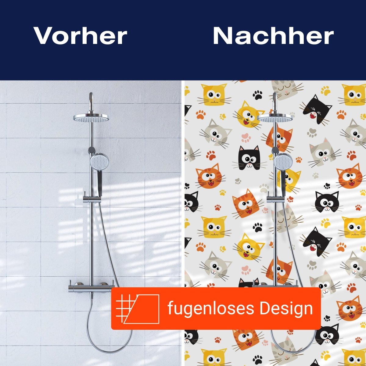 Duschwand Lustige Kätzchen M0997 entdecken - Bild 9 Duschwand Lustige Kätzchen M0997 entdecken - Bild 9