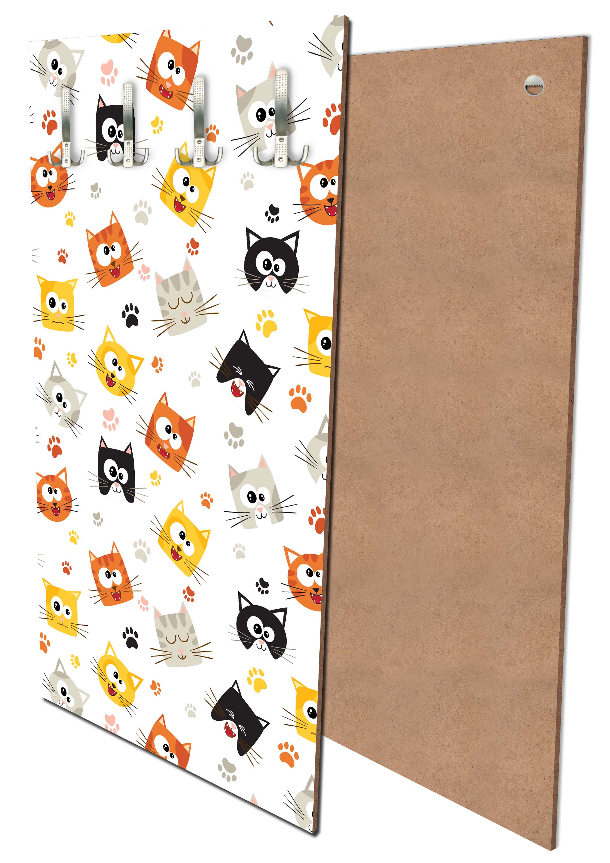 Garderobe Lustige Kätzchen M0997 entdecken - Bild 1 Garderobe Lustige Kätzchen M0997 entdecken - Bild 1