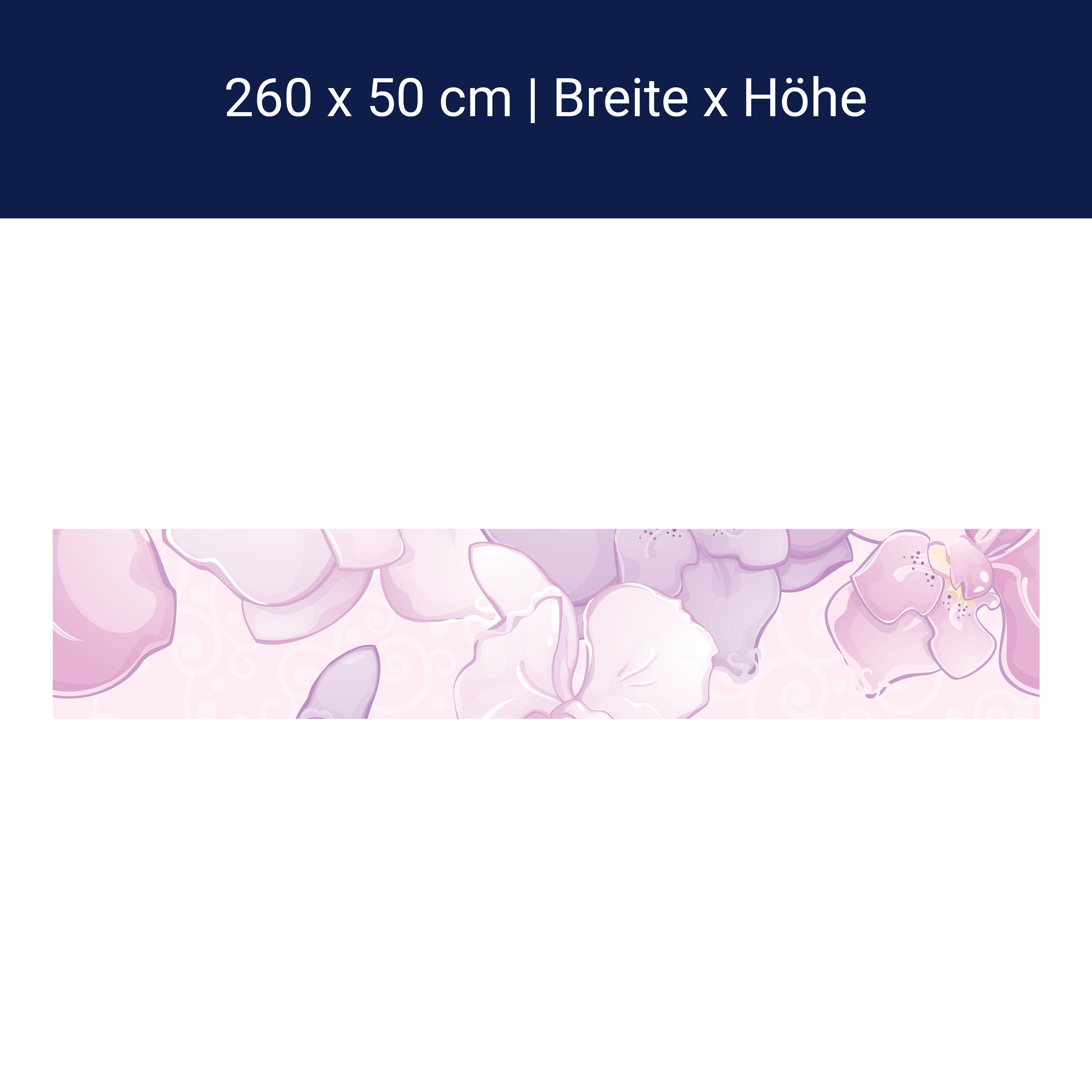 Küchenrückwand Elegantes Blumenmotiv M0998 Küchenrückwand Elegantes Blumenmotiv M0998