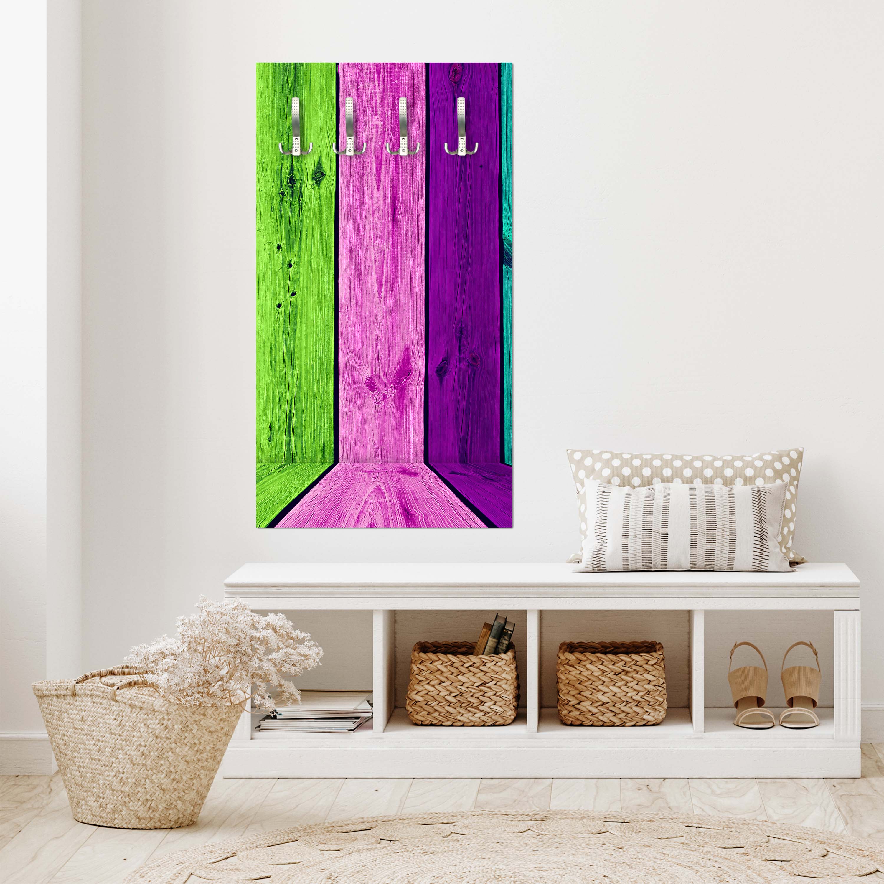 Garderobe Mehrfarbiger hölzerner Raum M1000 entdecken - Bild 3 Garderobe Mehrfarbiger hölzerner Raum M1000 entdecken - Bild 3