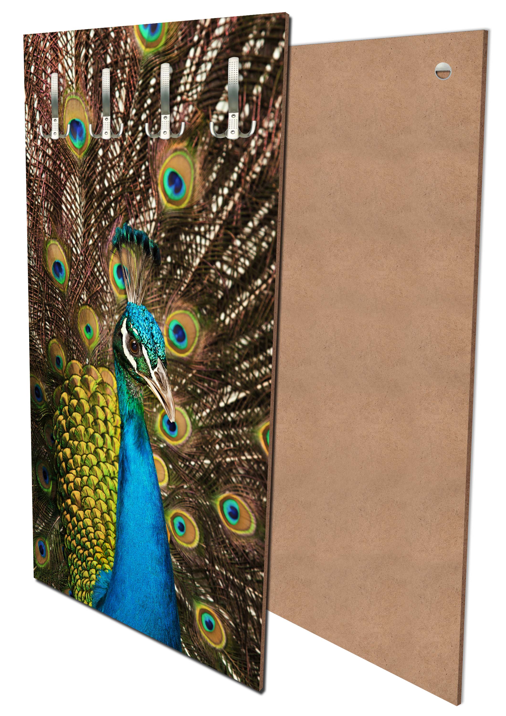 Garderobe schöner Pfau M1005 entdecken - Bild 1 Garderobe schöner Pfau M1005 entdecken - Bild 1