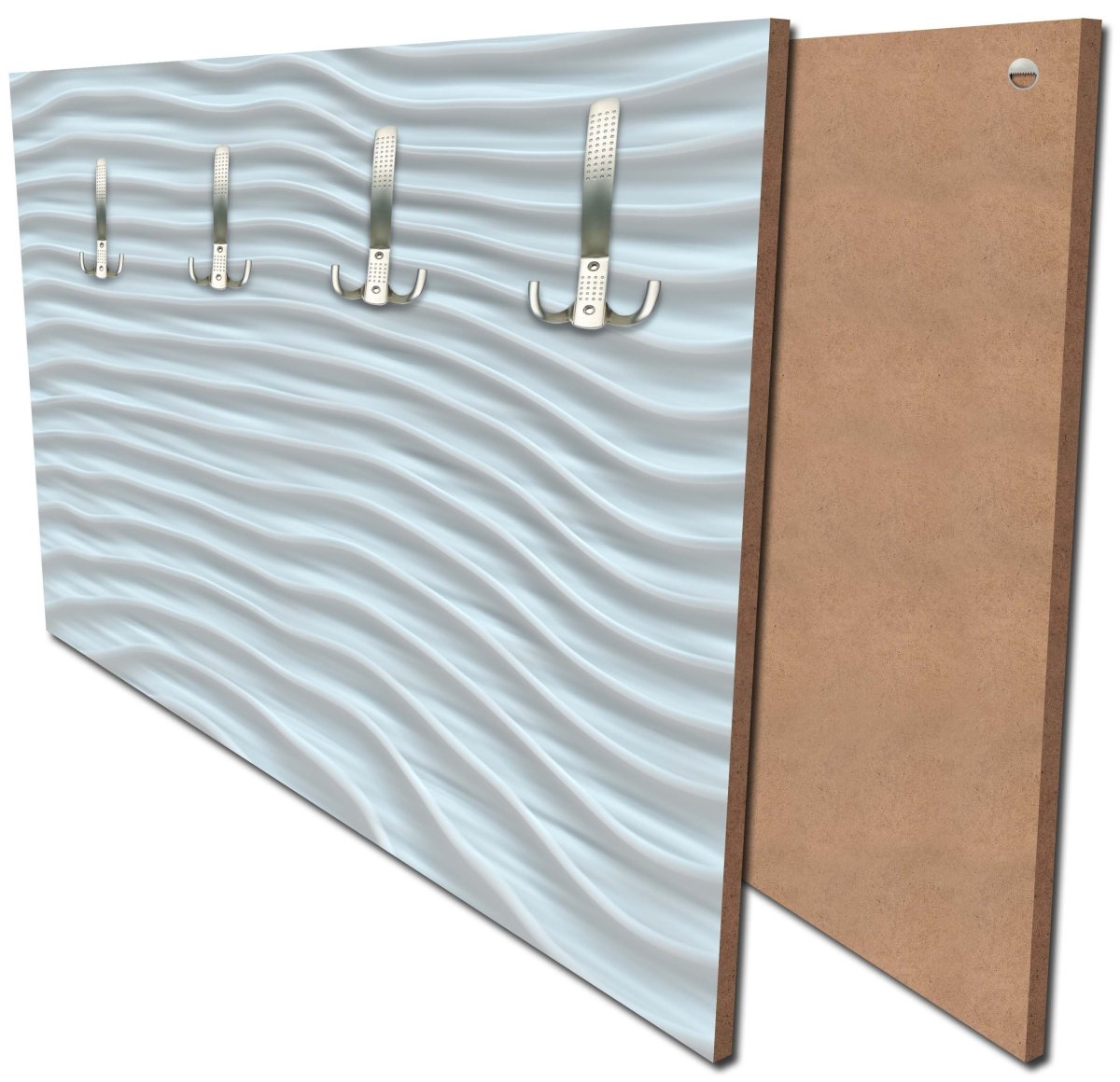 Garderobe Abstrakte weiße Holztextur M1006 Garderobe Abstrakte weiße Holztextur M1006