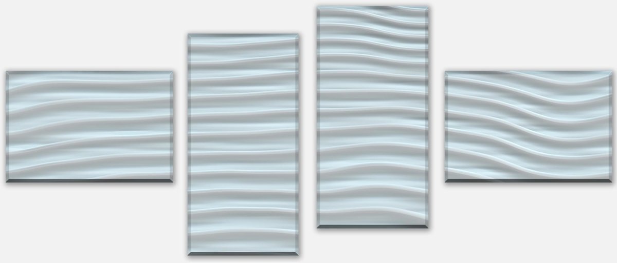 Leinwandbild Mehrteiler Abstrakte weiße Holztextur M1006 Leinwandbild Mehrteiler Abstrakte weiße Holztextur M1006