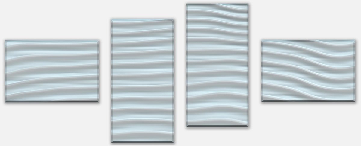 Leinwandbild Mehrteiler Abstrakte weiße Holztextur M1006 Leinwandbild Mehrteiler Abstrakte weiße Holztextur M1006
