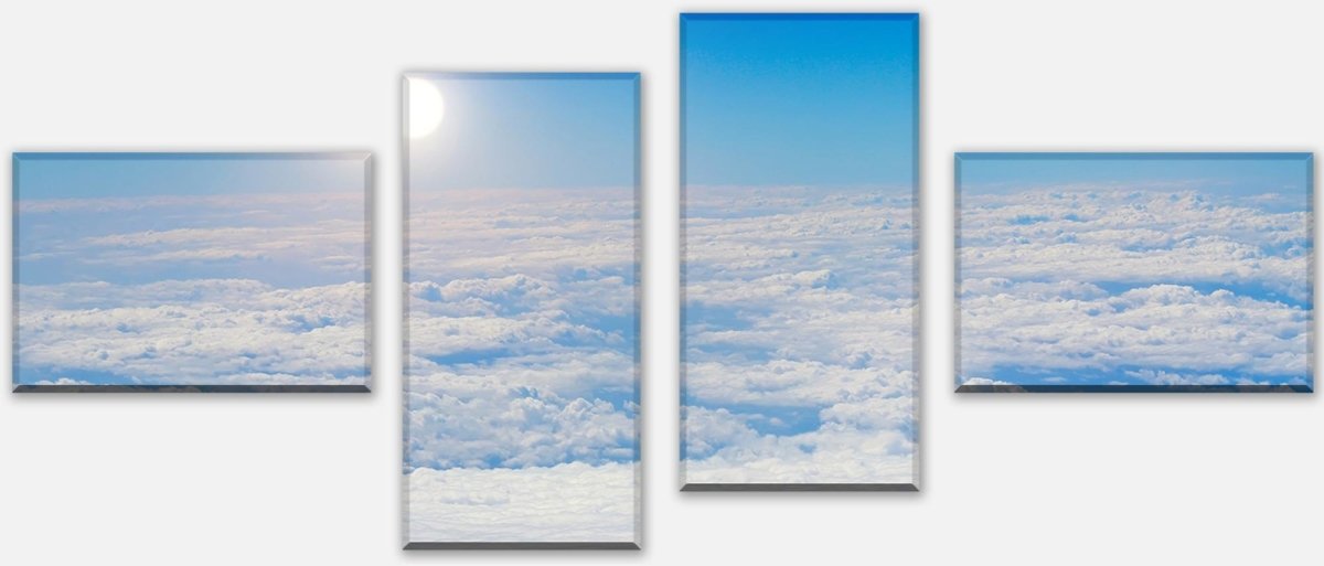 Leinwandbild Mehrteiler Wolkenboden M1016 Leinwandbild Mehrteiler Wolkenboden M1016