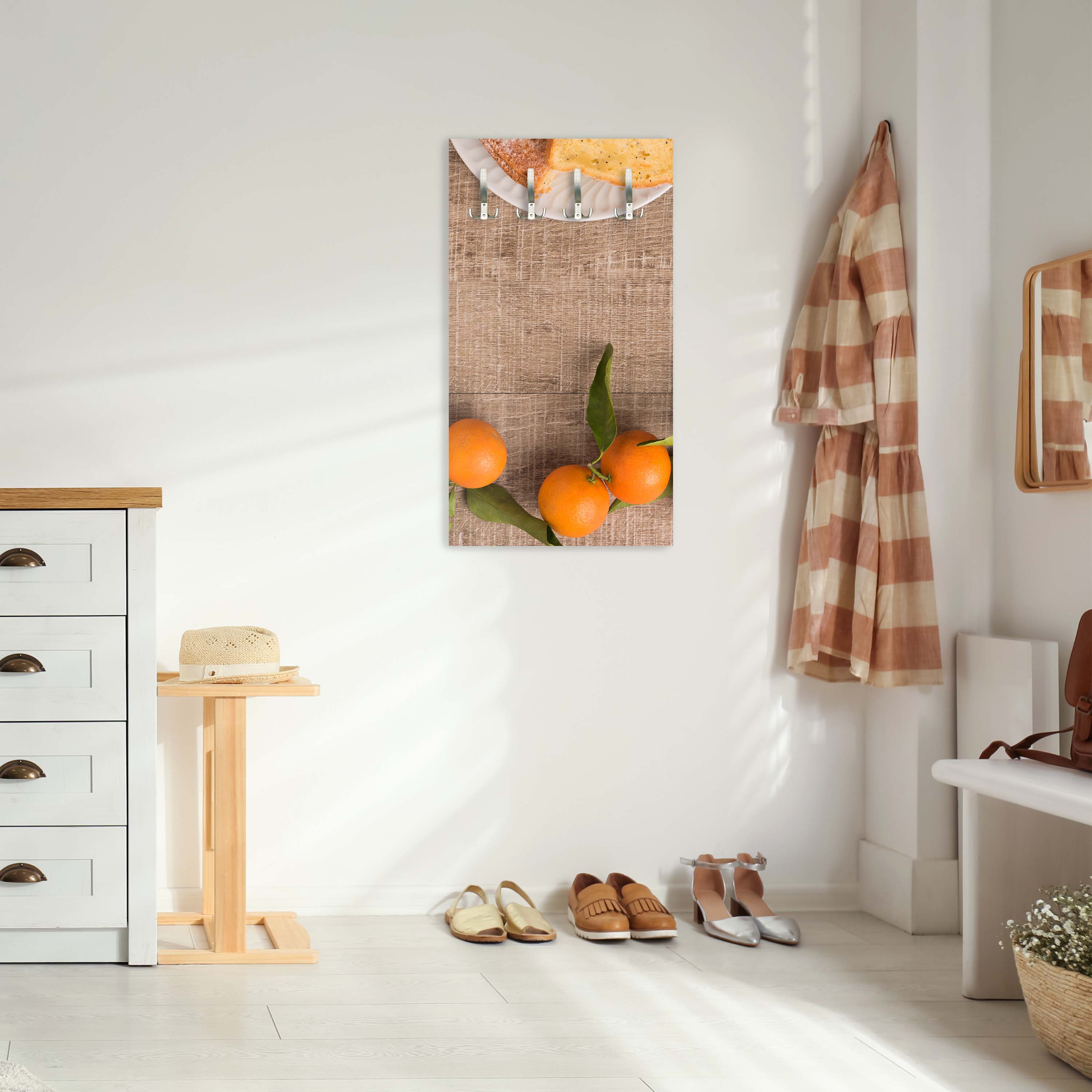 Garderobe Frische Clementinen und Kuchen M1018 entdecken - Bild 2 Garderobe Frische Clementinen und Kuchen M1018 entdecken - Bild 2