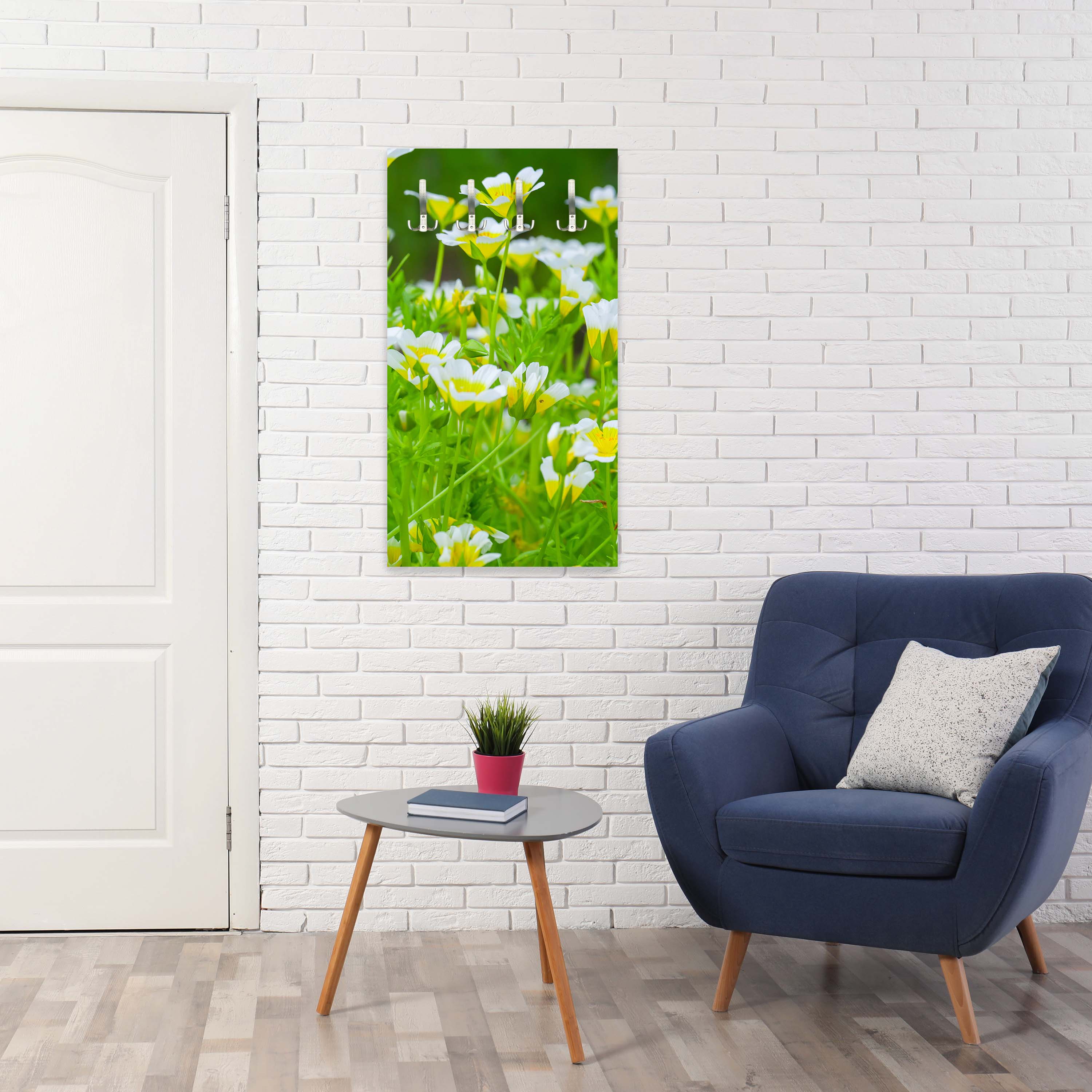 Garderobe Blumen, die im Sommergarten wachsen M1039 entdecken - Bild 3 Garderobe Blumen, die im Sommergarten wachsen M1039 entdecken - Bild 3