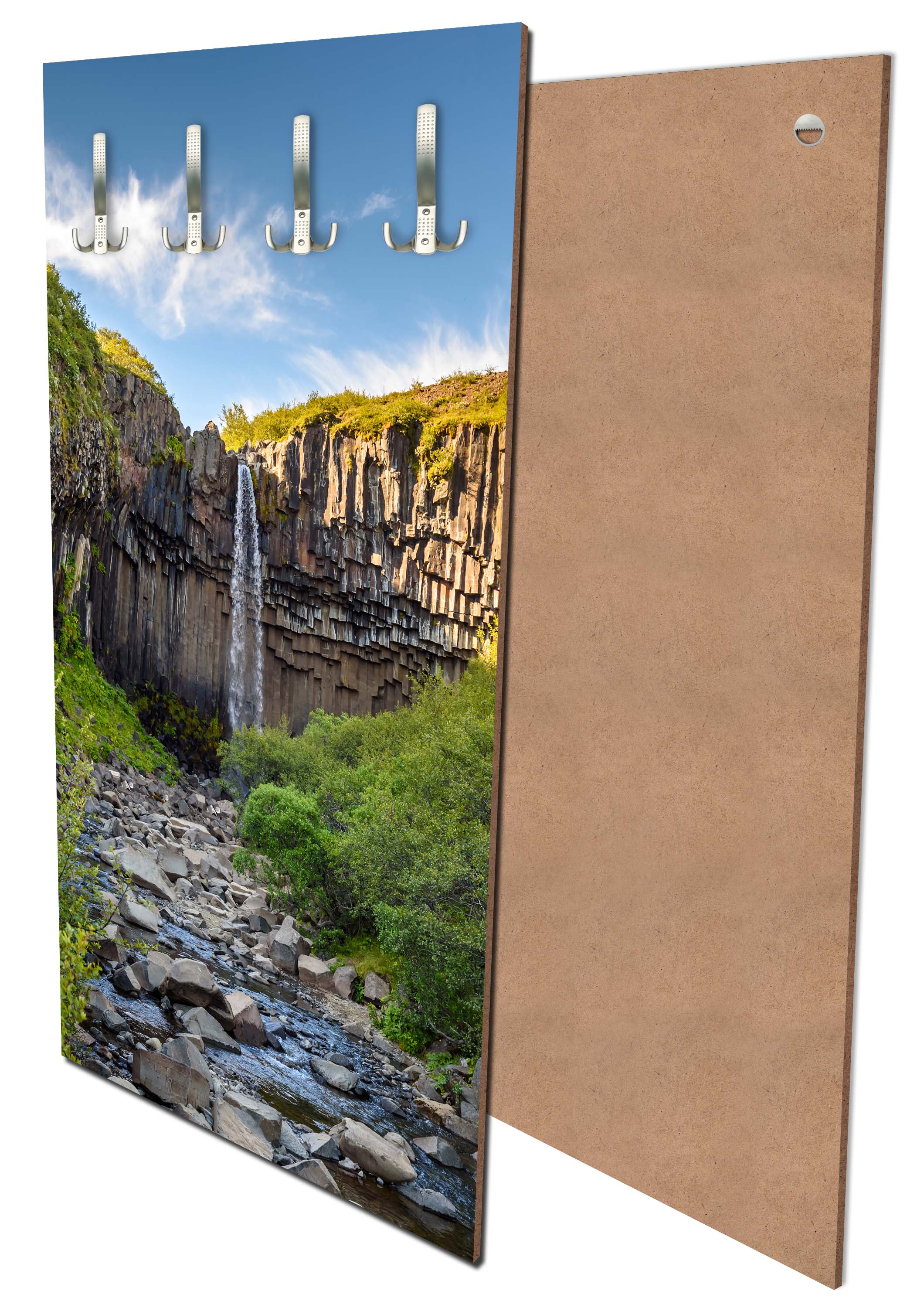 Garderobe Basaltsäulenwasserfall Svartifoss, Island M1041 entdecken - Bild 1 Garderobe Basaltsäulenwasserfall Svartifoss, Island M1041 entdecken - Bild 1