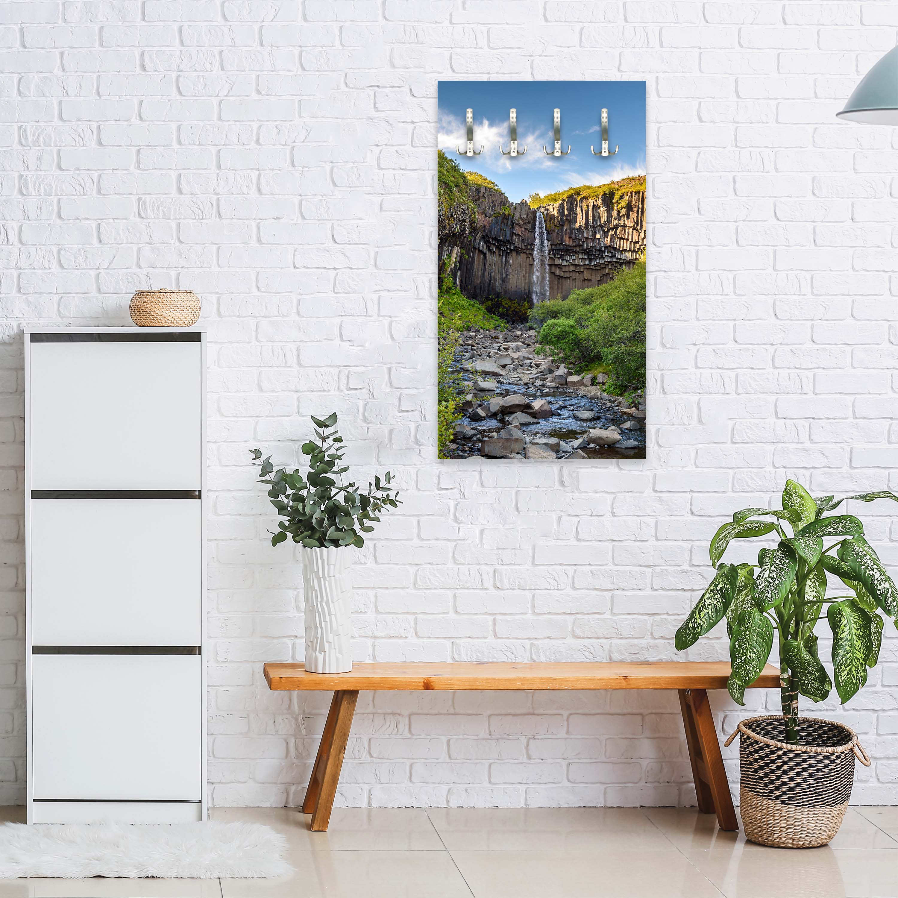 Garderobe Basaltsäulenwasserfall Svartifoss, Island M1041 entdecken - Bild 2 Garderobe Basaltsäulenwasserfall Svartifoss, Island M1041 entdecken - Bild 2