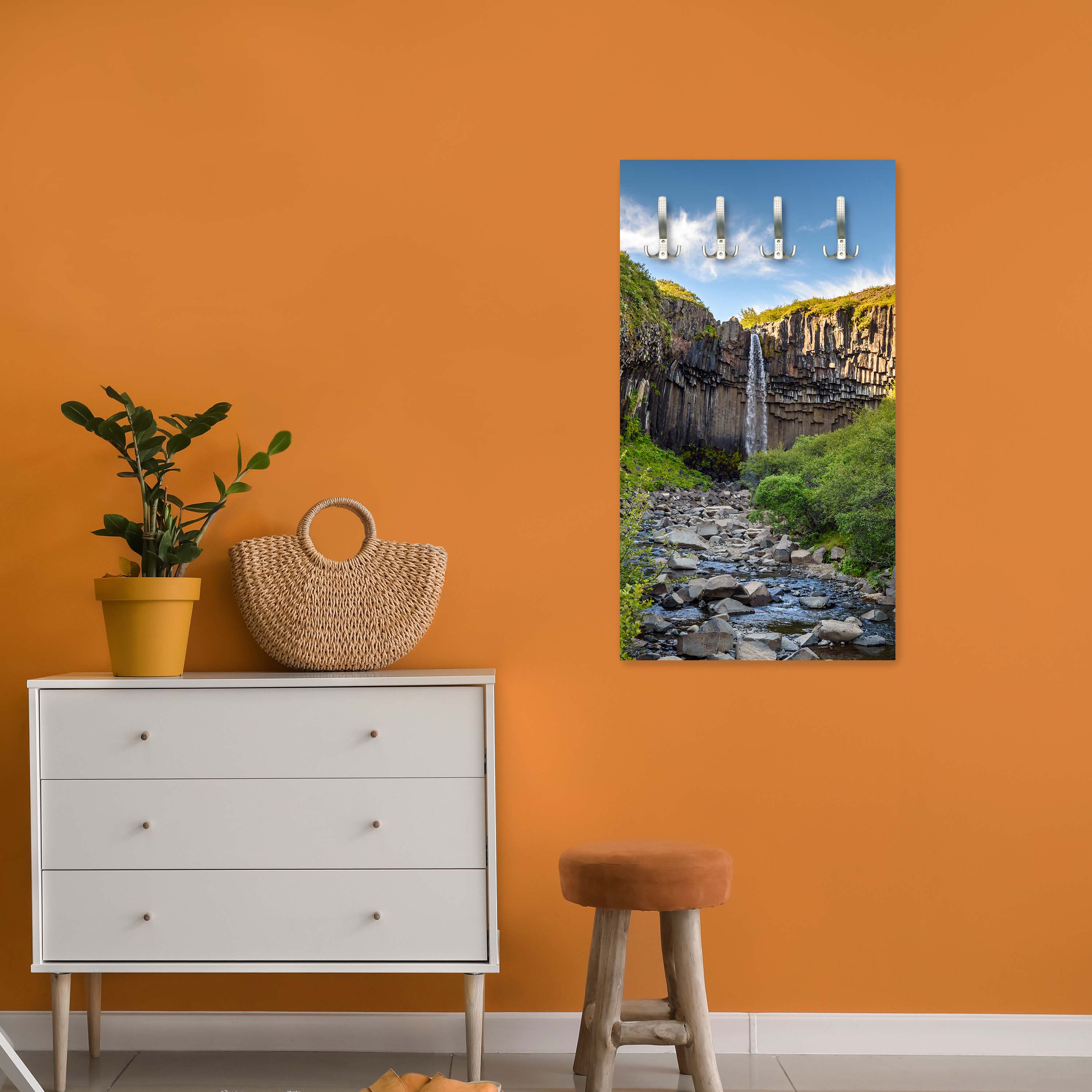 Garderobe Basaltsäulenwasserfall Svartifoss, Island M1041 entdecken - Bild 3 Garderobe Basaltsäulenwasserfall Svartifoss, Island M1041 entdecken - Bild 3