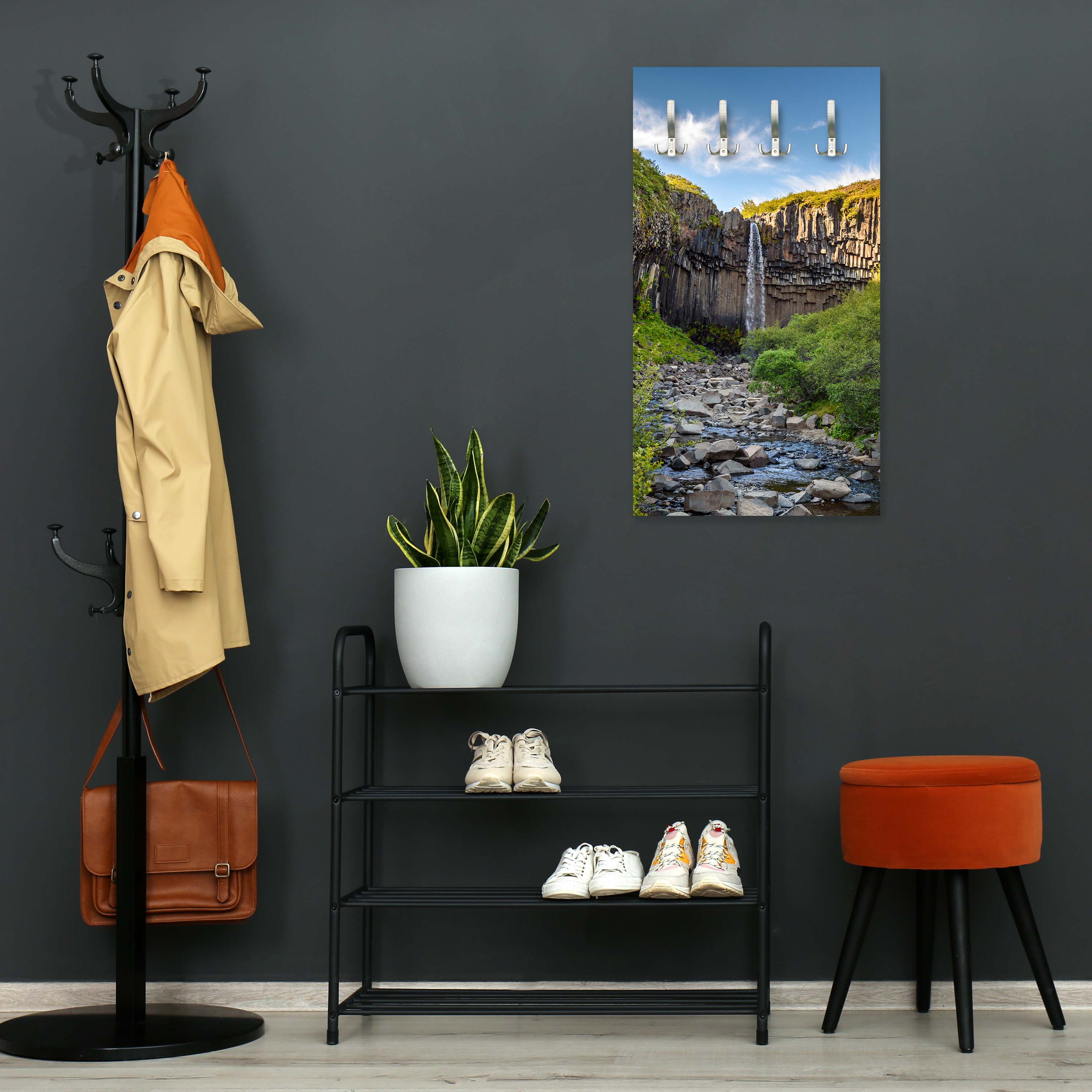 Garderobe Basaltsäulenwasserfall Svartifoss, Island M1041 entdecken - Bild 6 Garderobe Basaltsäulenwasserfall Svartifoss, Island M1041 entdecken - Bild 6