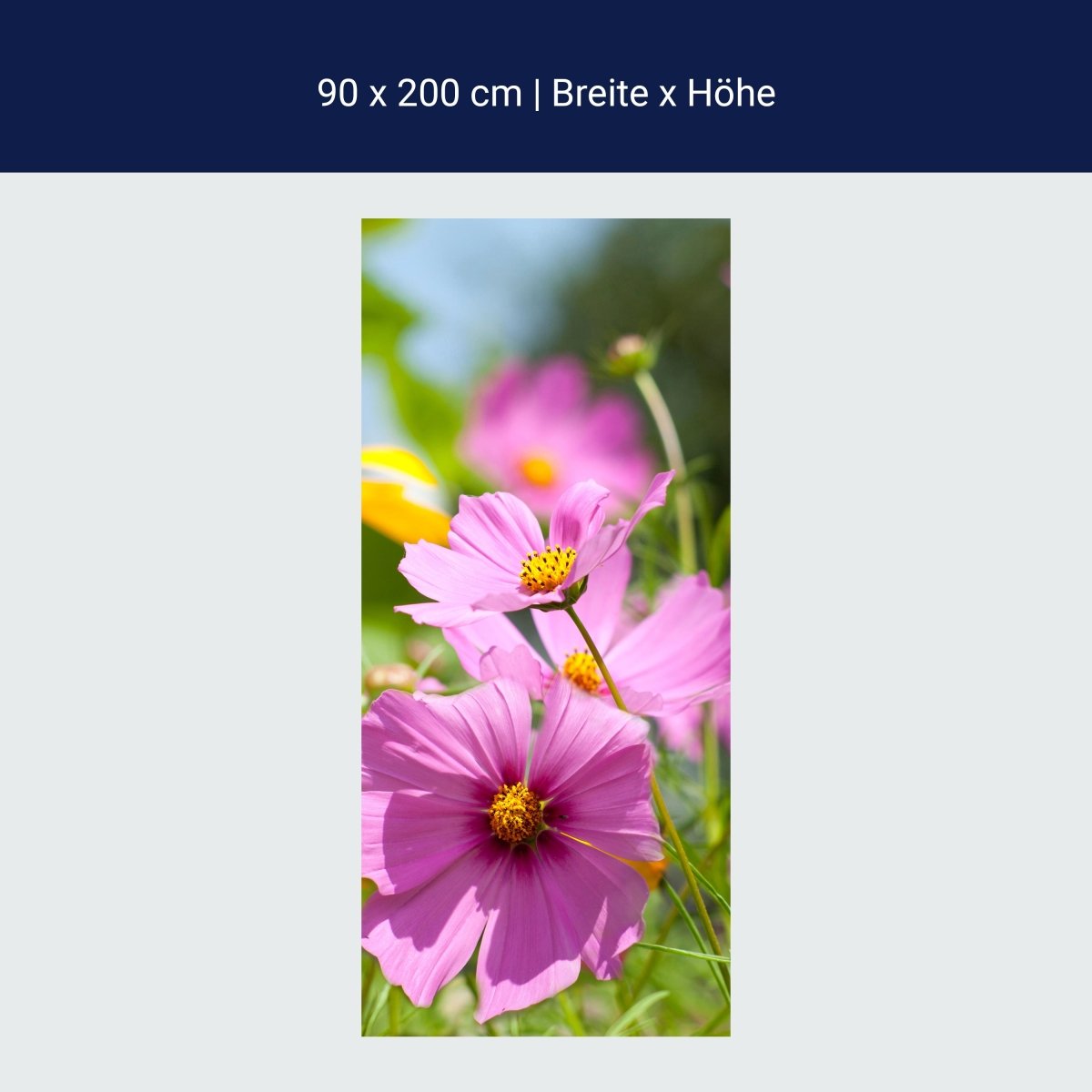 Duschwand Schöne Frühlingsblumen M1048 Duschwand Schöne Frühlingsblumen M1048