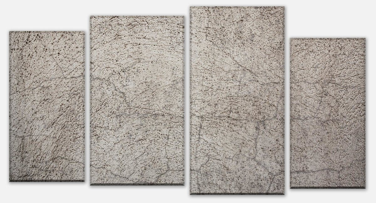 Leinwandbild Mehrteiler Dunkelgrauer Stein M1050 Leinwandbild Mehrteiler Dunkelgrauer Stein M1050