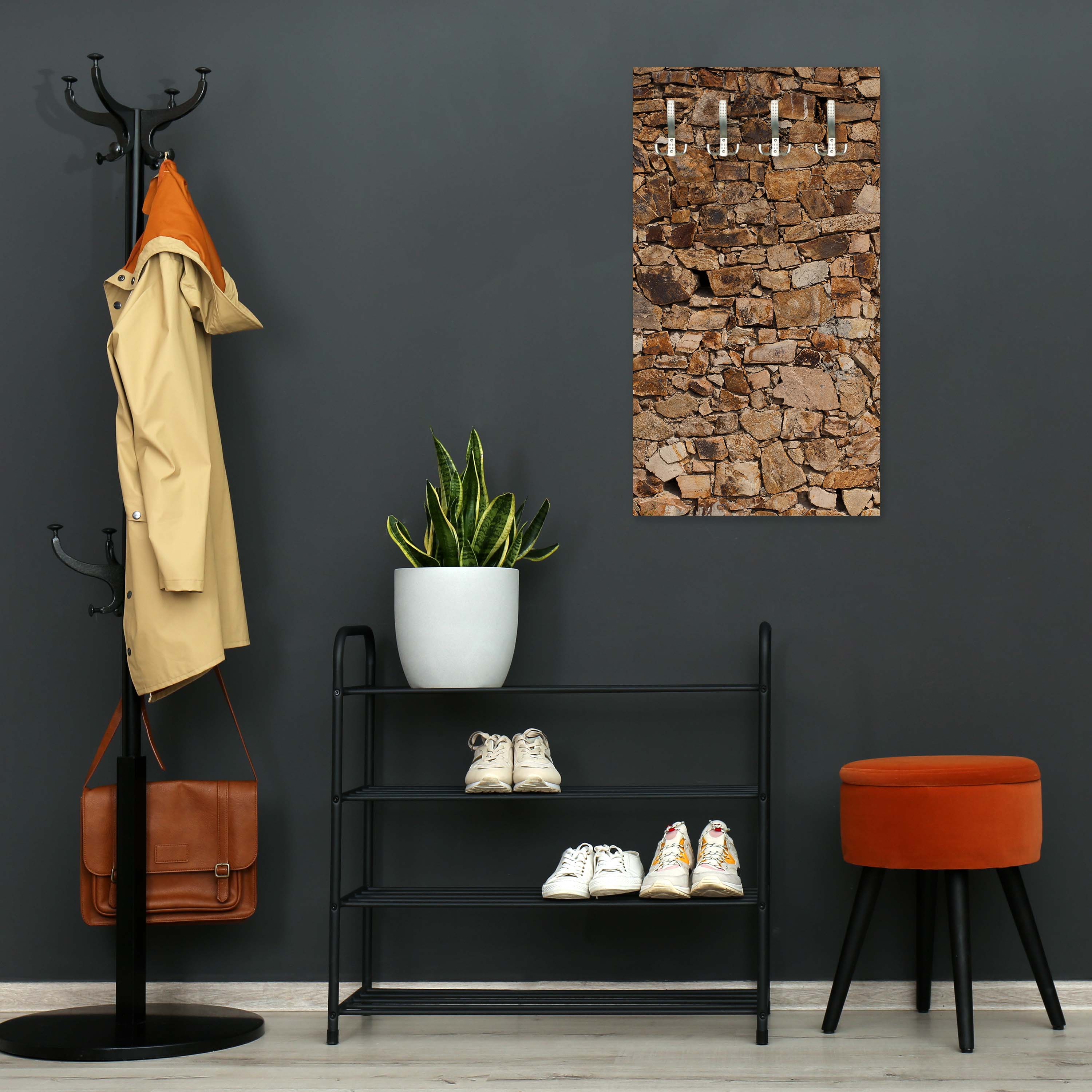 Garderobe Robuste alte Mauer M1052 entdecken - Bild 5 Garderobe Robuste alte Mauer M1052 entdecken - Bild 5