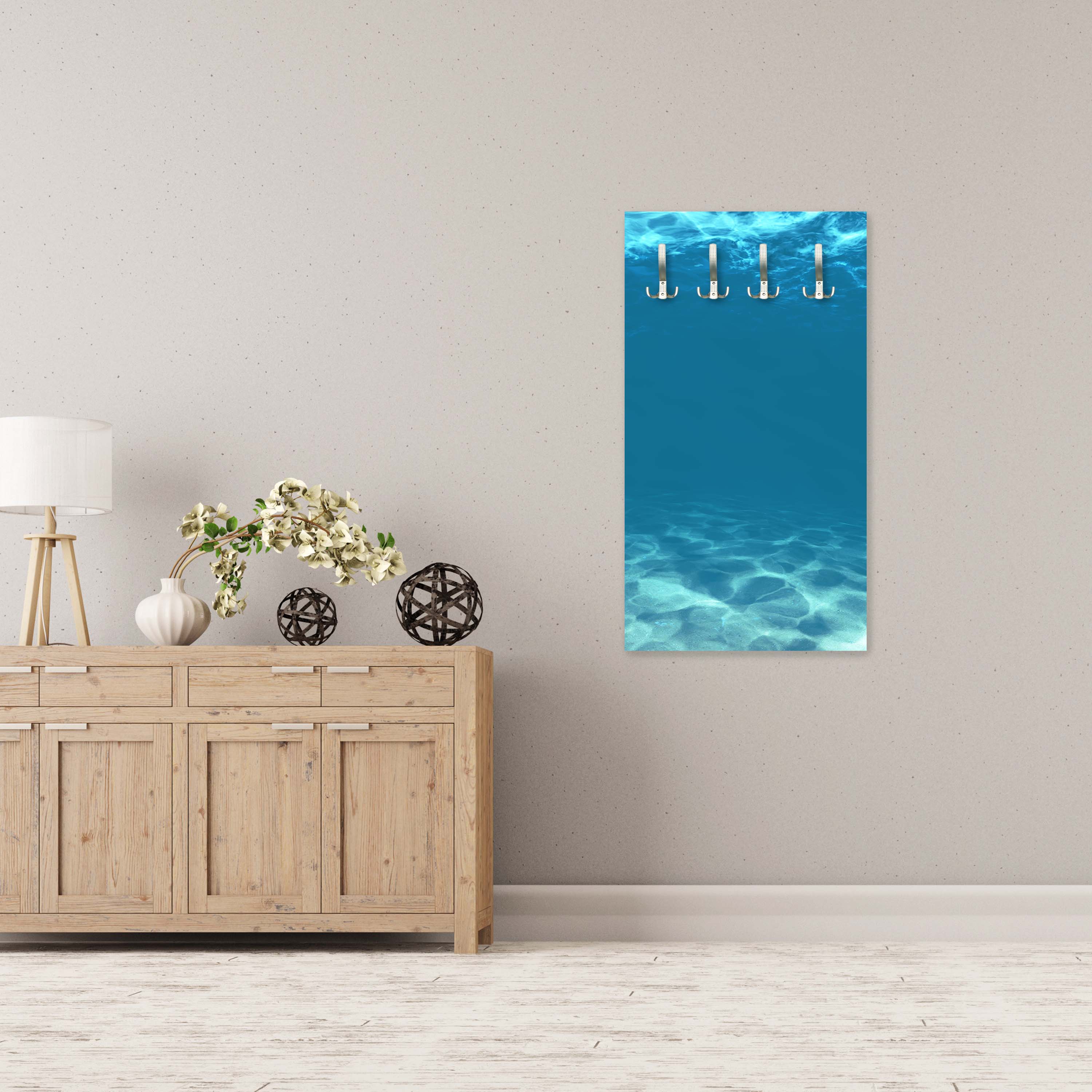 Garderobe Hellblau unter Wasser M1053 entdecken - Bild 3 Garderobe Hellblau unter Wasser M1053 entdecken - Bild 3