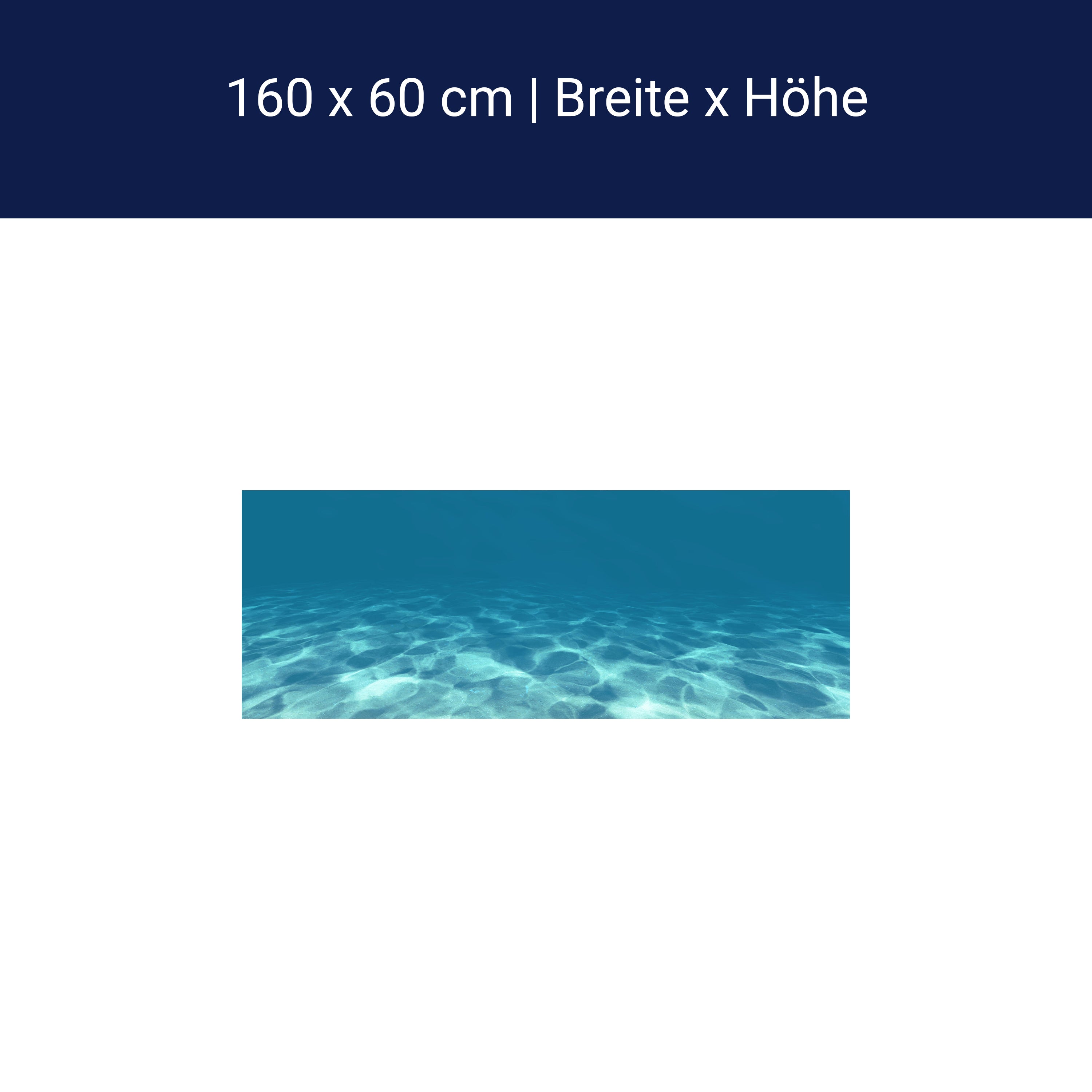 Küchenrückwand Hellblau unter Wasser M1053 Küchenrückwand Hellblau unter Wasser M1053