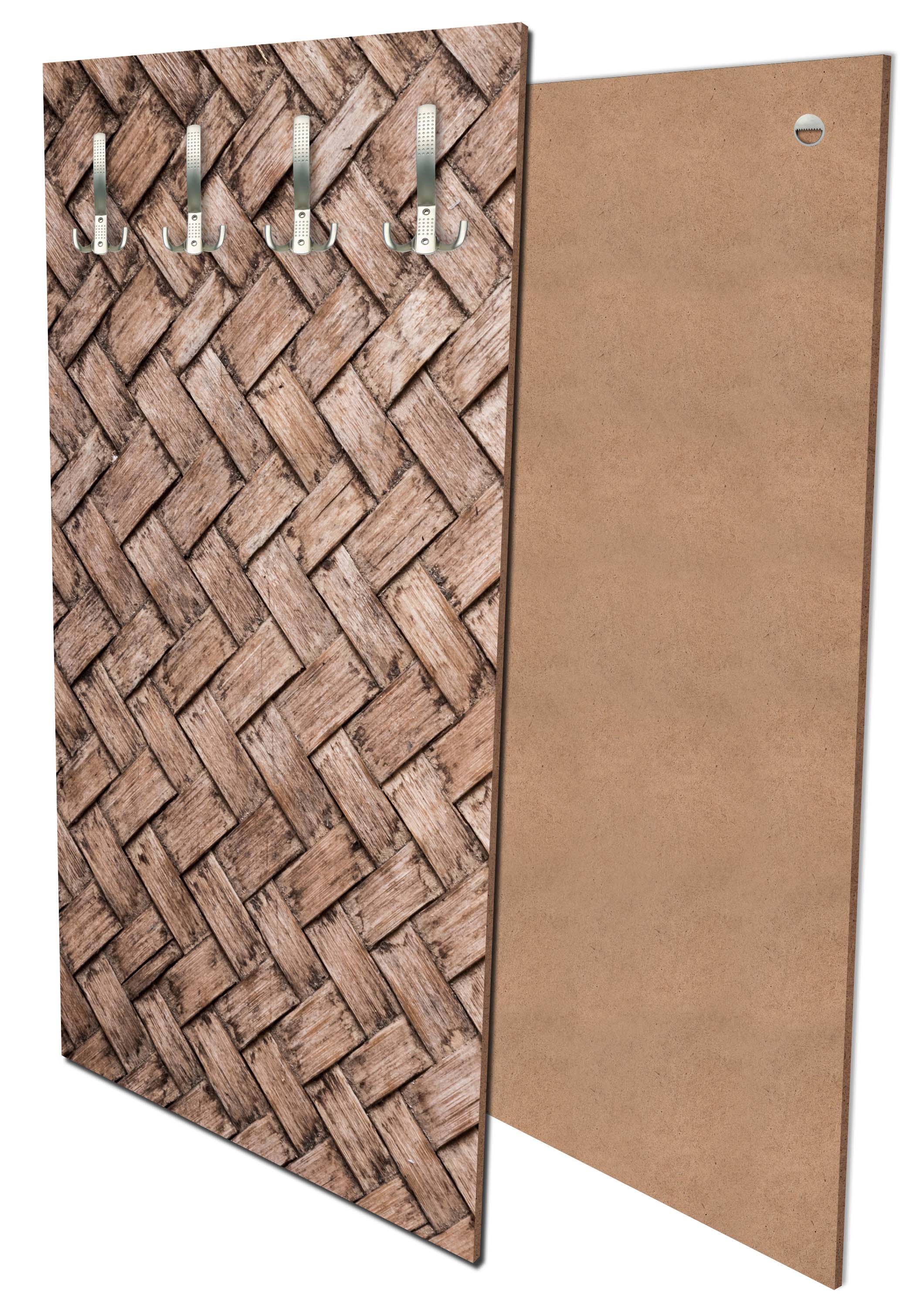 Garderobe Gewebtes Holz M1062 entdecken - Bild 1 Garderobe Gewebtes Holz M1062 entdecken - Bild 1