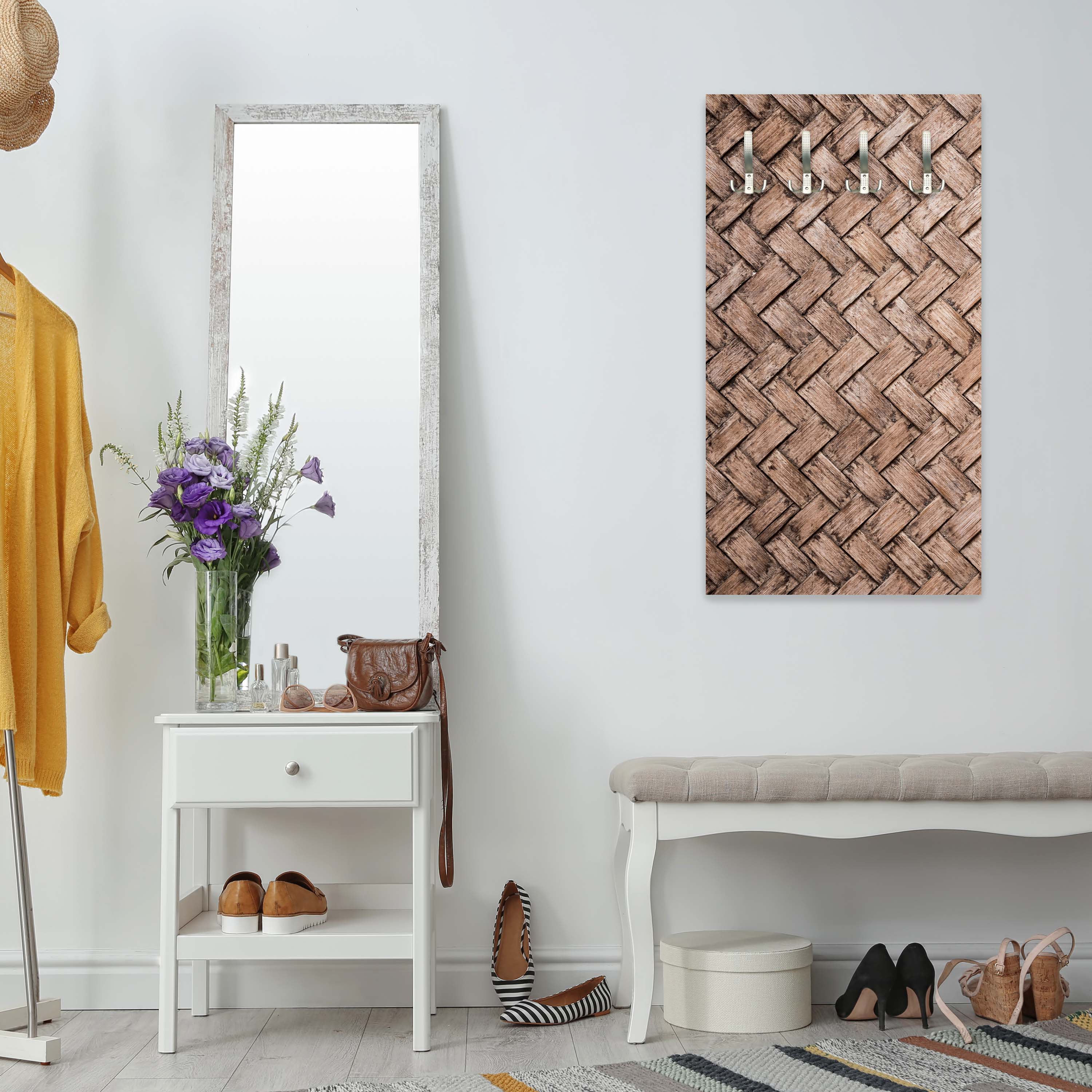 Garderobe Gewebtes Holz M1062 entdecken - Bild 6 Garderobe Gewebtes Holz M1062 entdecken - Bild 6