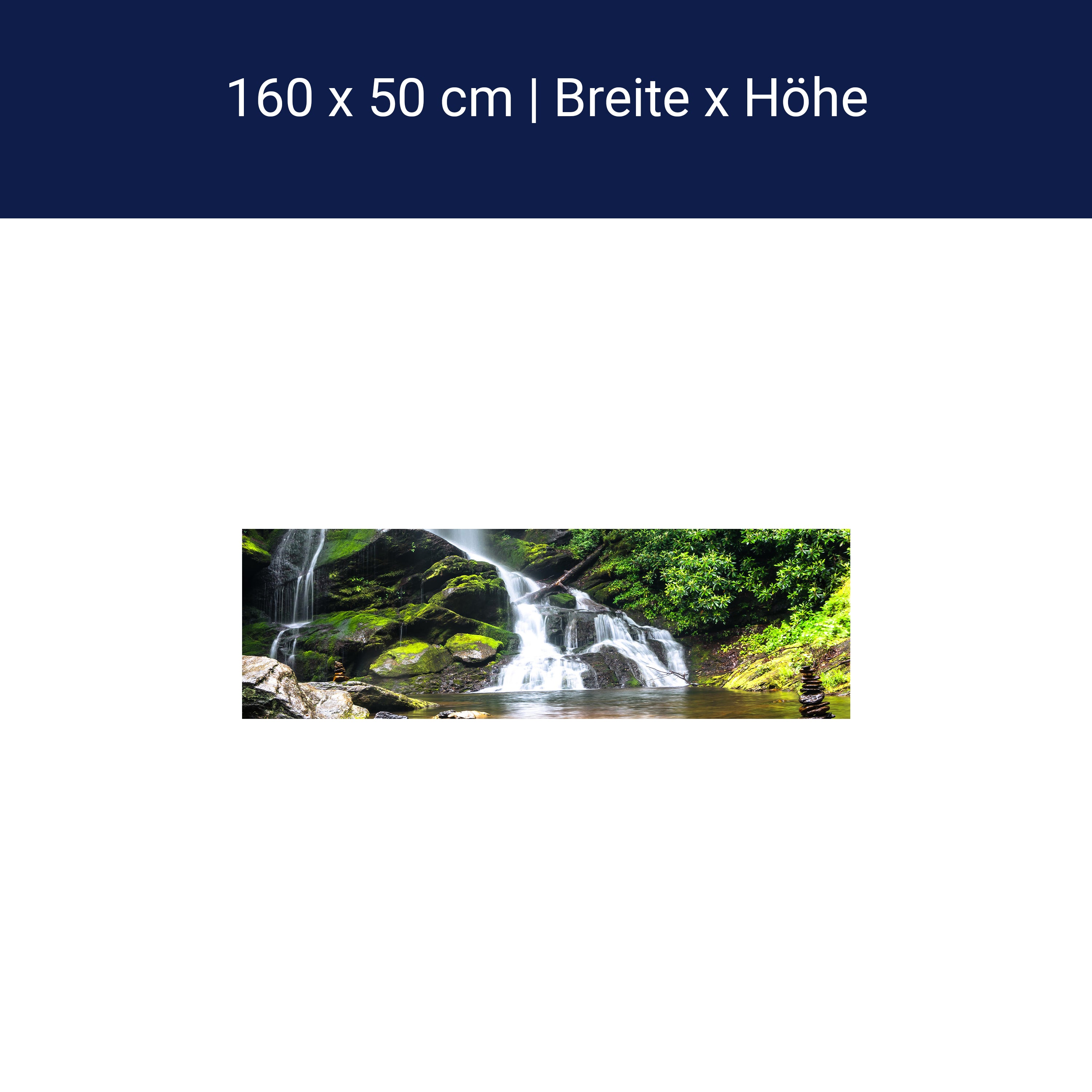 Küchenrückwand Naturwasserfall M1066 Küchenrückwand Naturwasserfall M1066