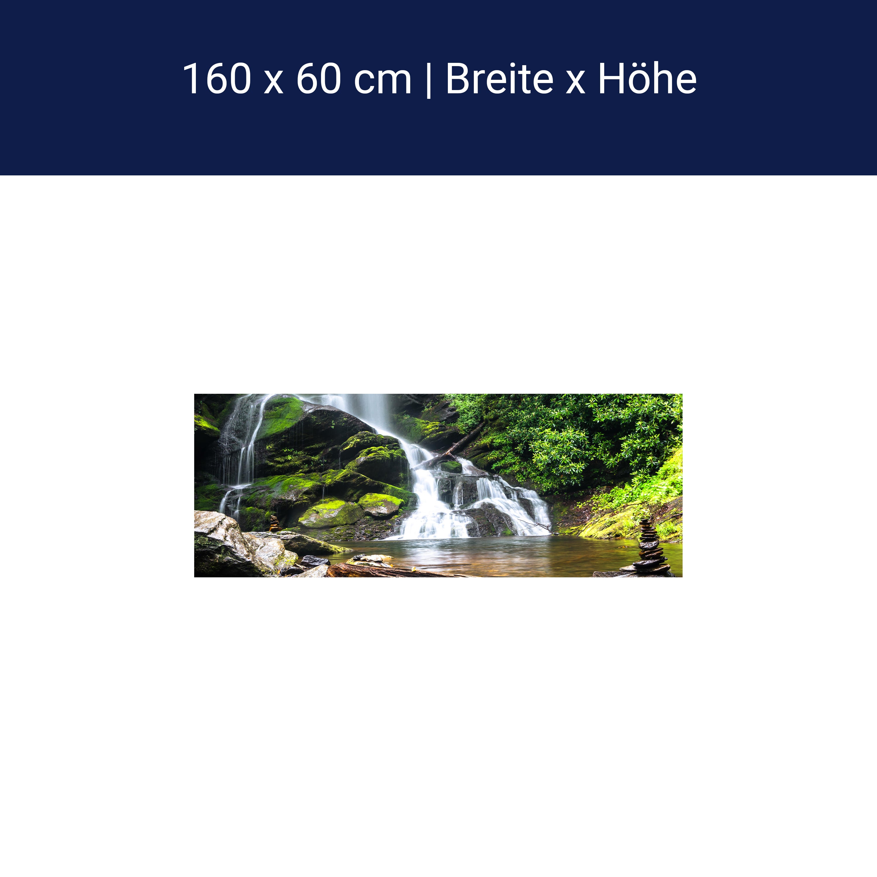 Küchenrückwand Naturwasserfall M1066 Küchenrückwand Naturwasserfall M1066