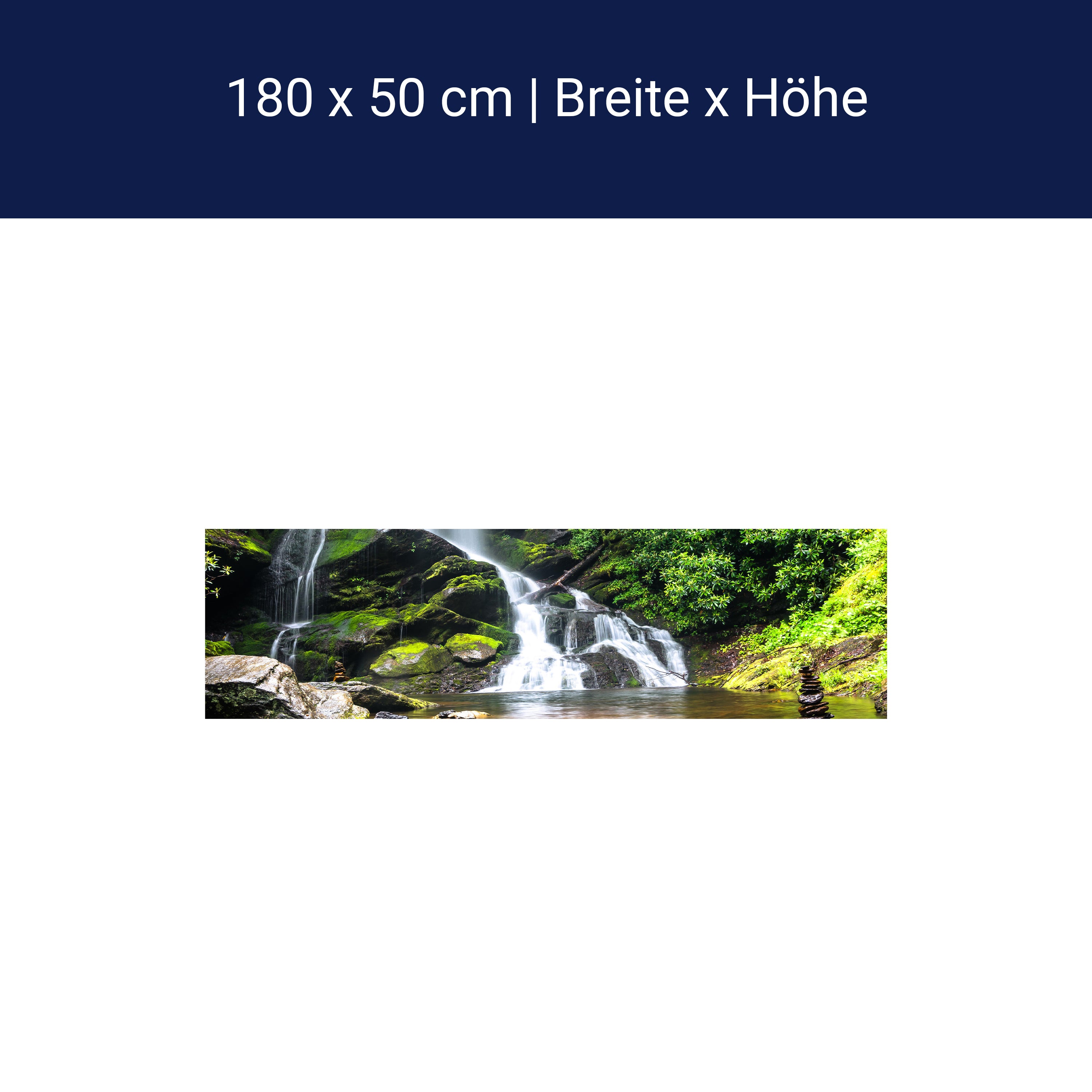 Küchenrückwand Naturwasserfall M1066 Küchenrückwand Naturwasserfall M1066