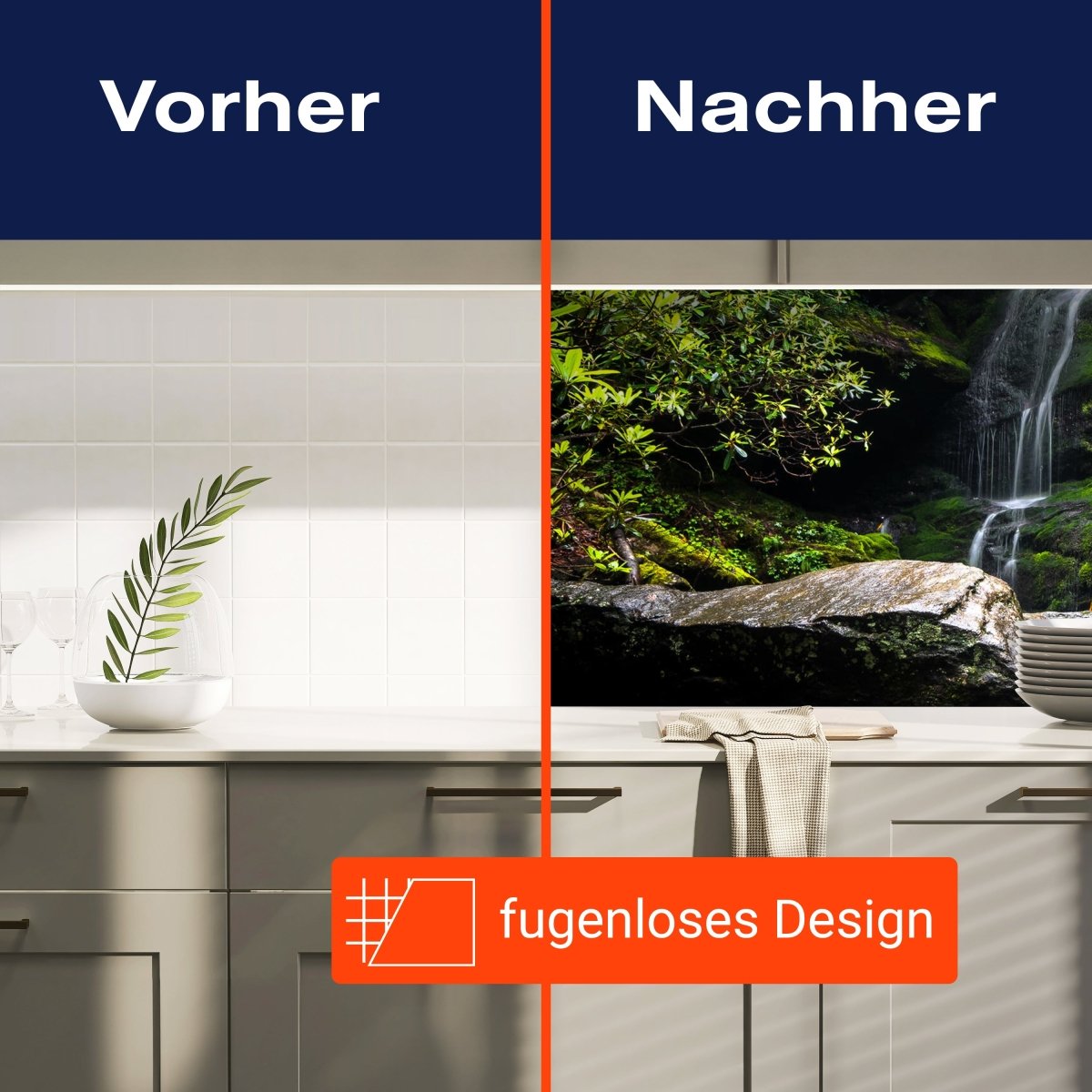 Küchenrückwand Naturwasserfall M1066 entdecken - Bild 9 Küchenrückwand Naturwasserfall M1066 entdecken - Bild 9