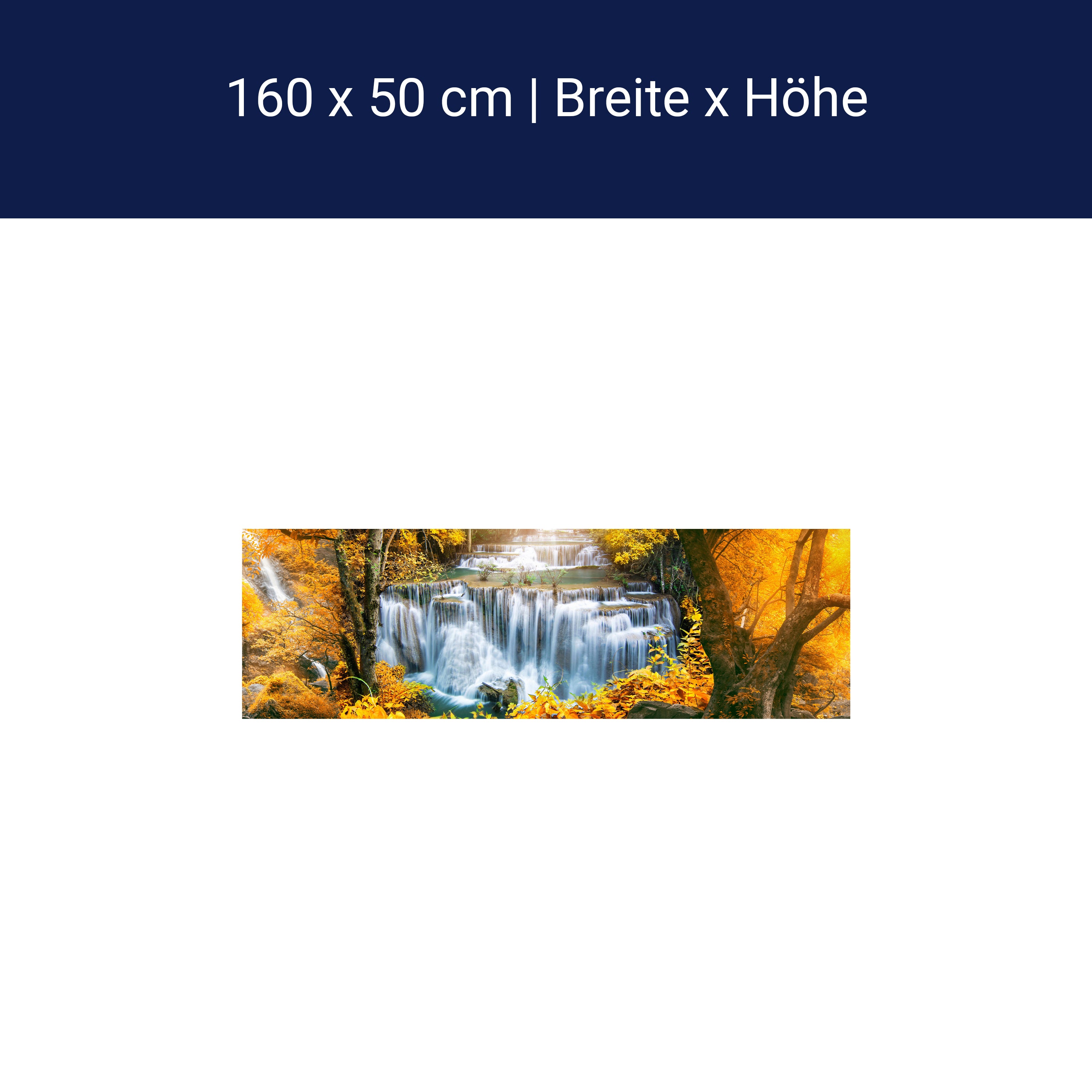 Küchenrückwand Wasserfälle Bäum Herbst Gold M1082 Küchenrückwand Wasserfälle Bäum Herbst Gold M1082