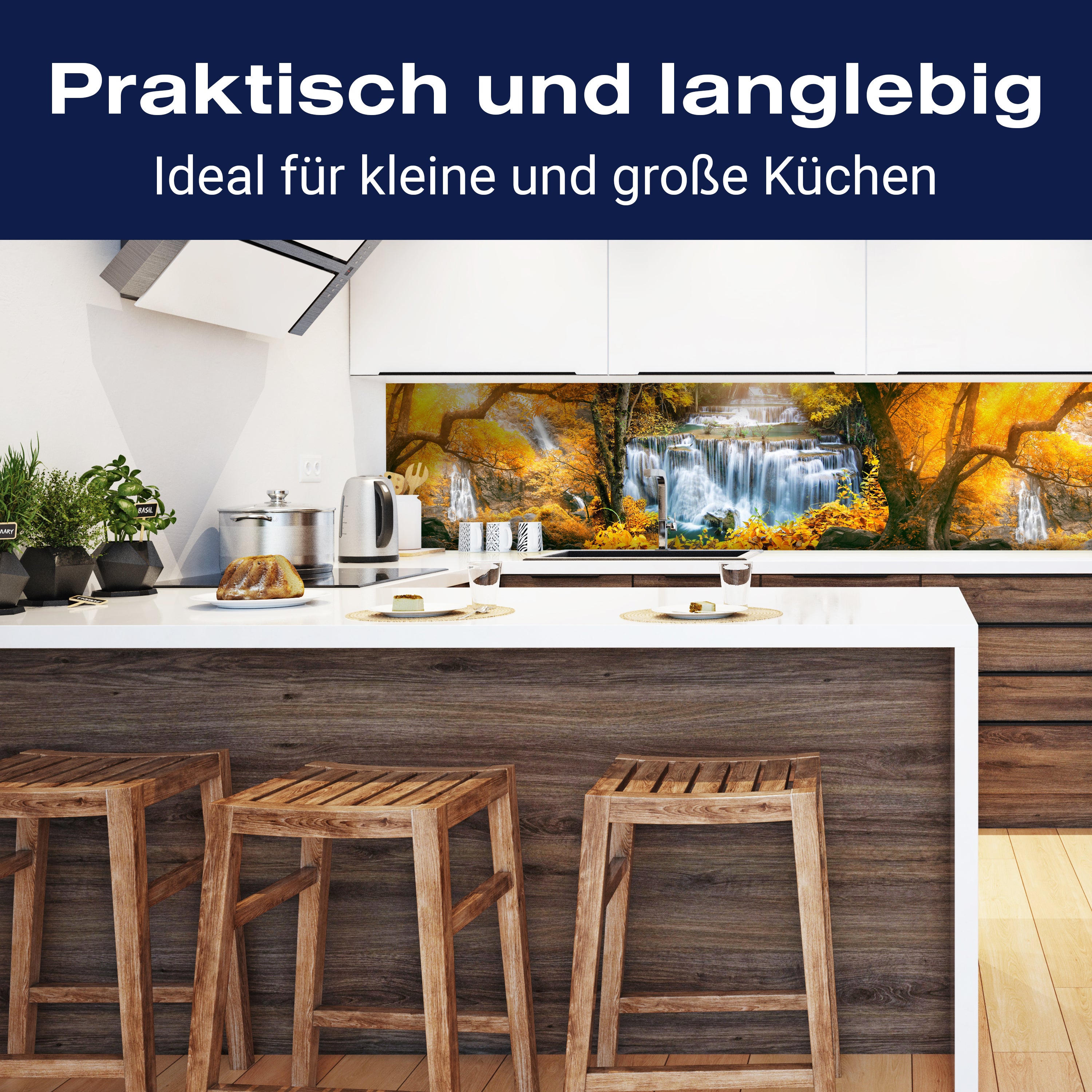 Küchenrückwand Wasserfälle Bäum Herbst Gold M1082 entdecken - Bild 3 Küchenrückwand Wasserfälle Bäum Herbst Gold M1082 entdecken - Bild 3