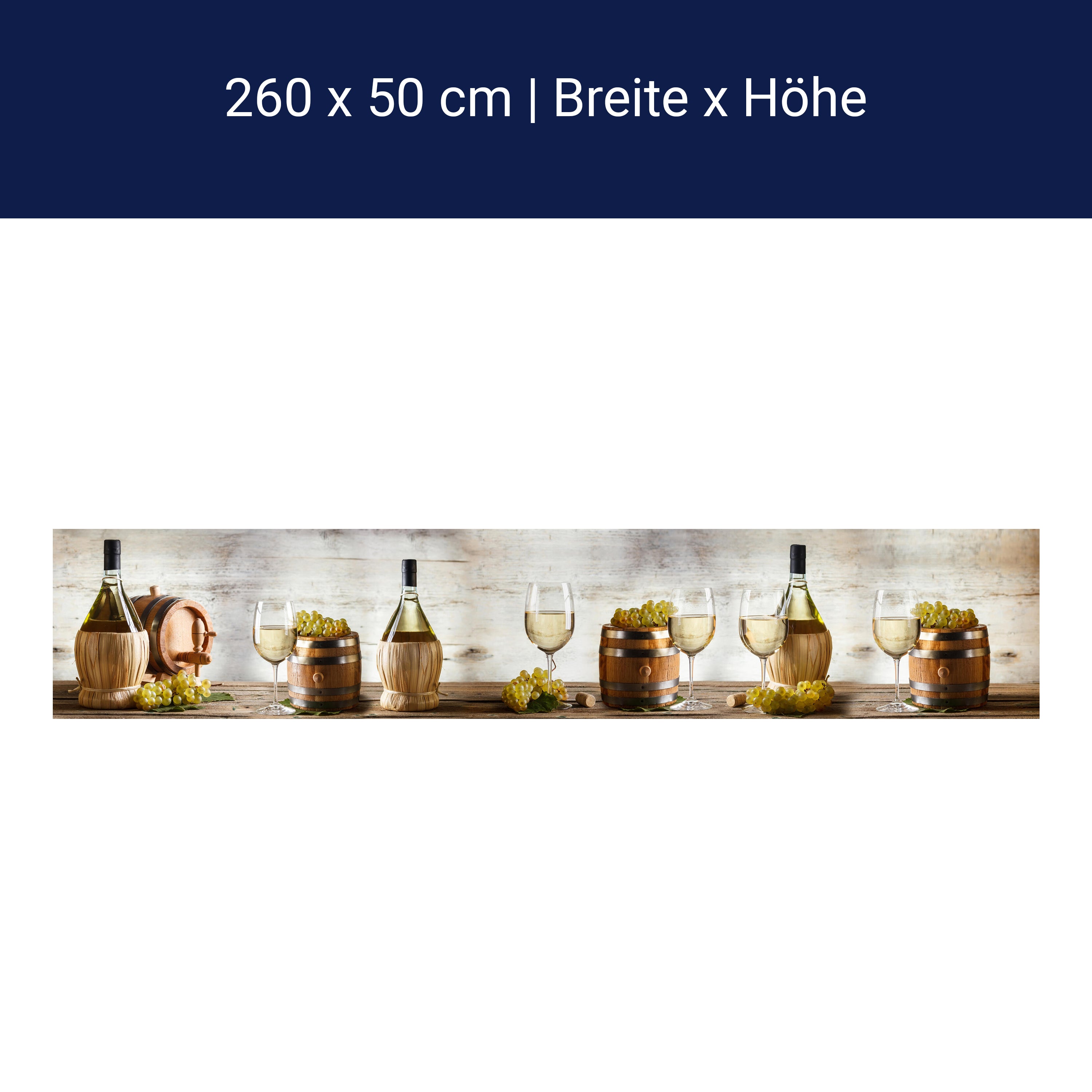 Küchenrückwand Wein Korken Holz Fass Weintrauben Glas M1089 Küchenrückwand Wein Korken Holz Fass Weintrauben Glas M1089